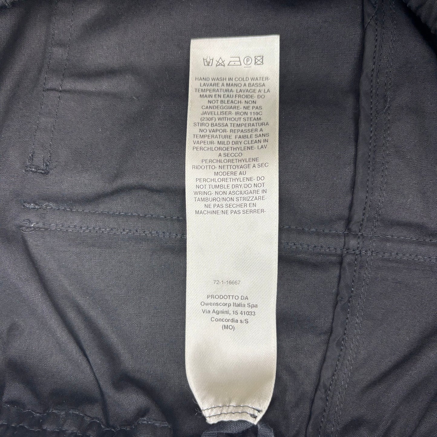 Rick Owens Cargo Pods Shorts Black