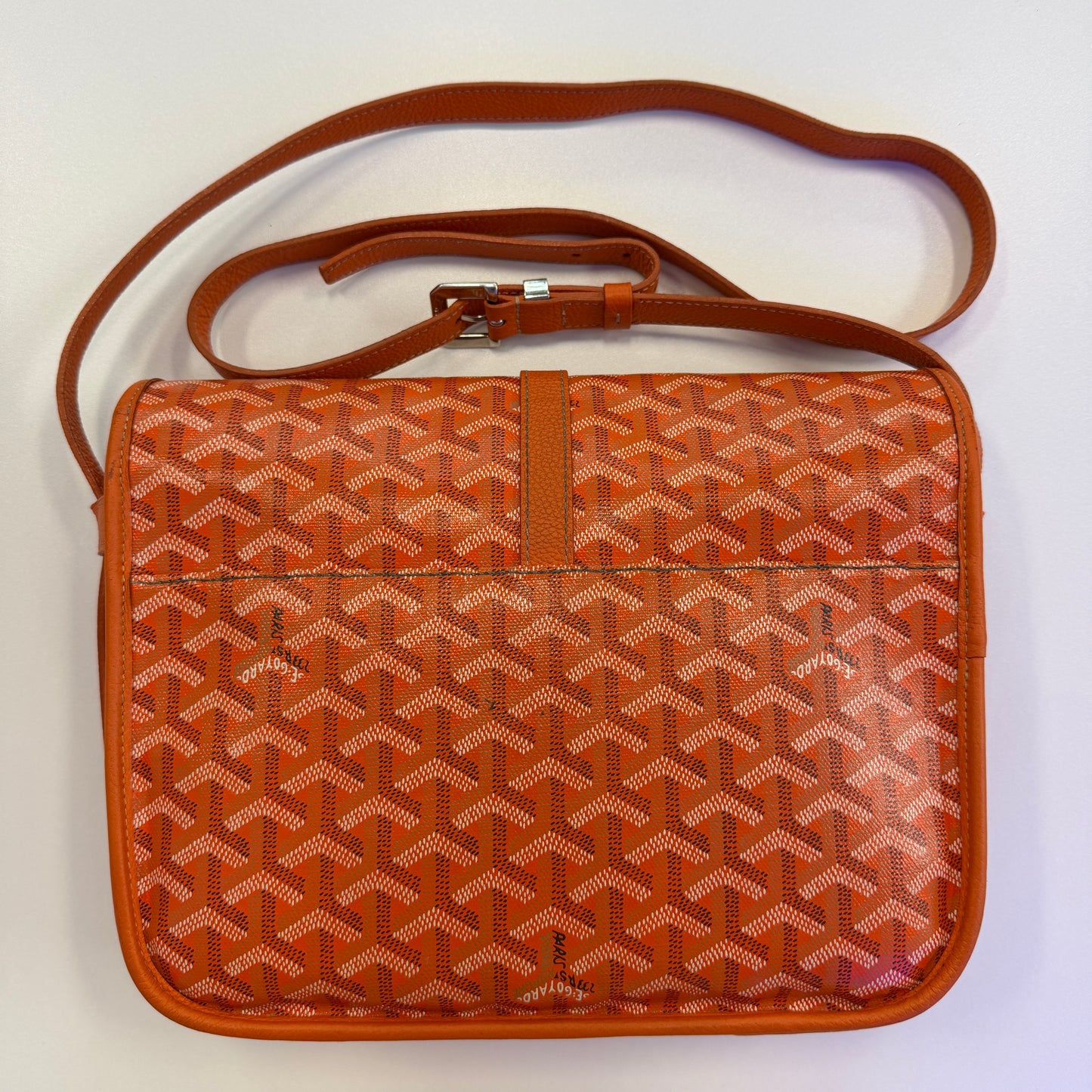 Goyard Belvedere II MM Messenger Bag Orange