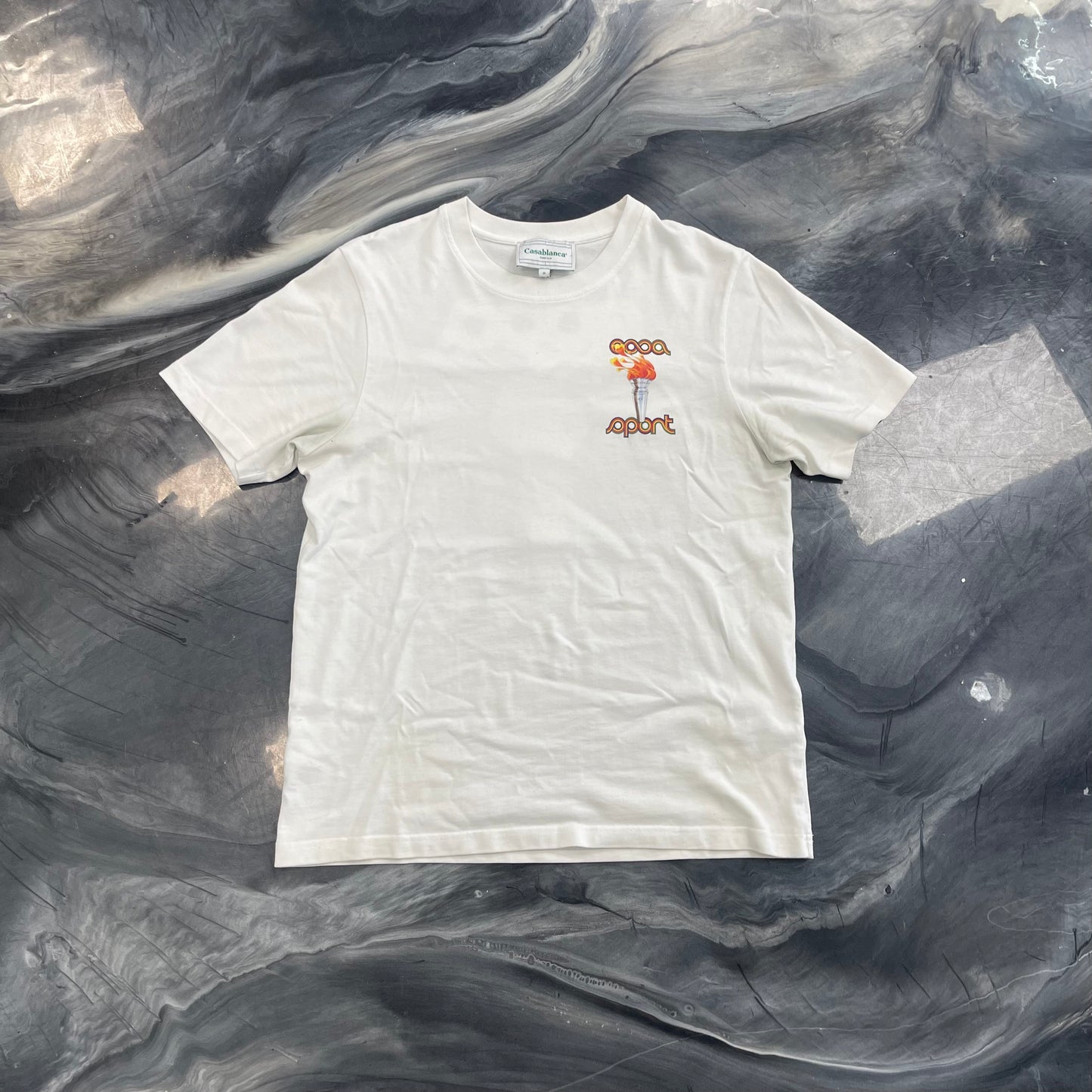 Casa Blanca White Tee La Femme