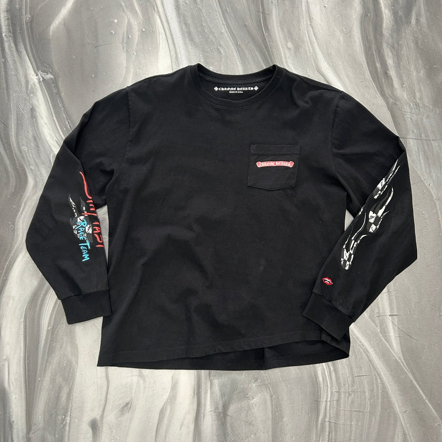 Chrome Hearts Matty Boy Stay Fast L/S T-shirt Black