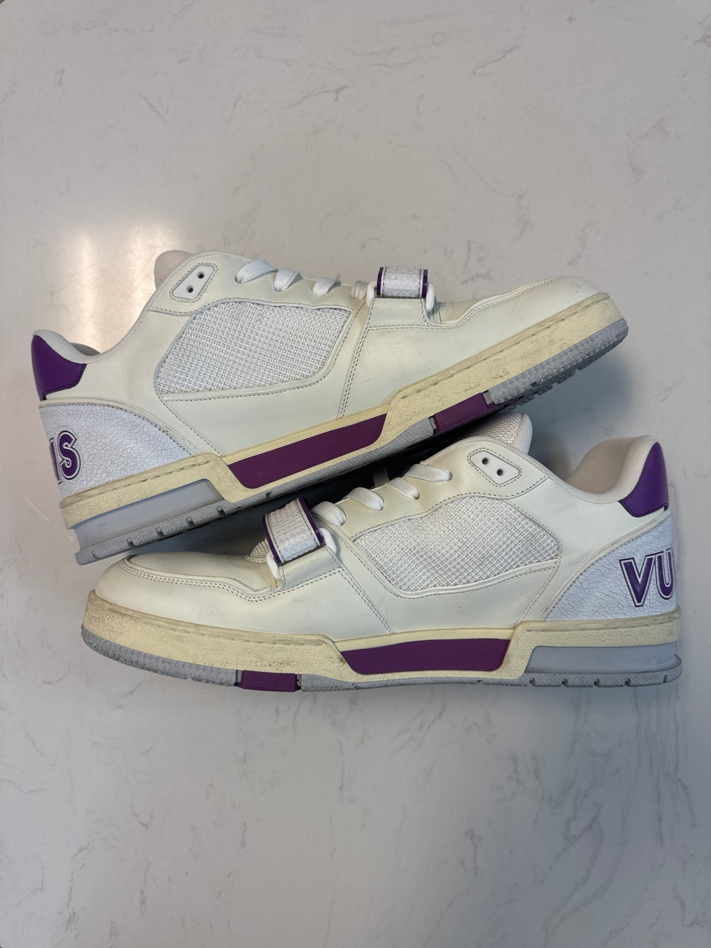 Louis Vuitton Trainer Violet Mesh (USED NO BOX)