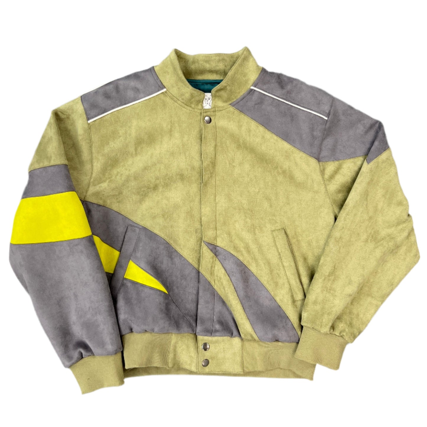 Kid Super Tri Color Button Up Jacket