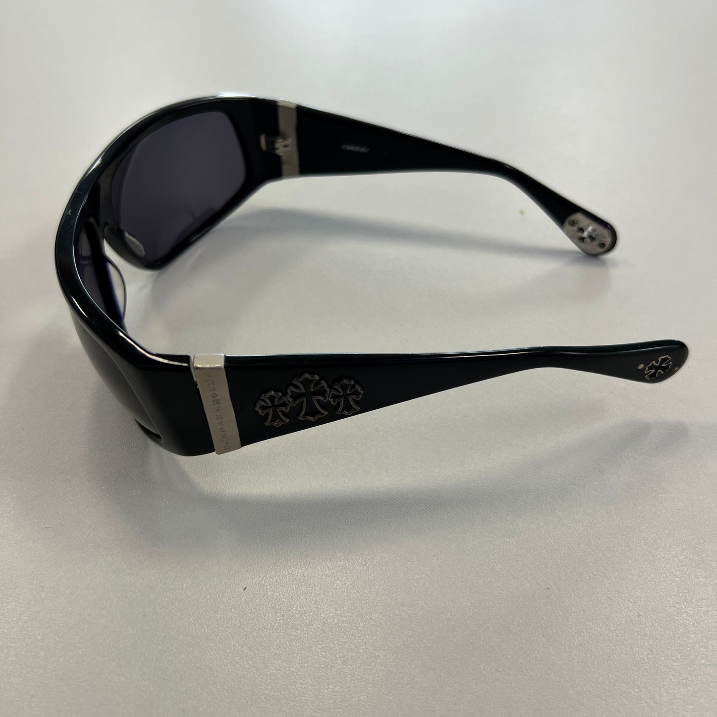 Chrome Hearts Hard James Black Glasses