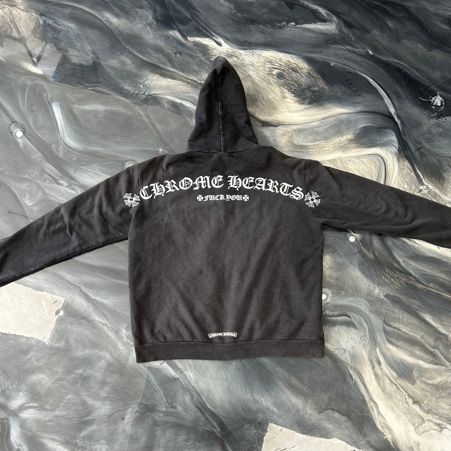 Chome Hearts Fuck You Arc Zip Up