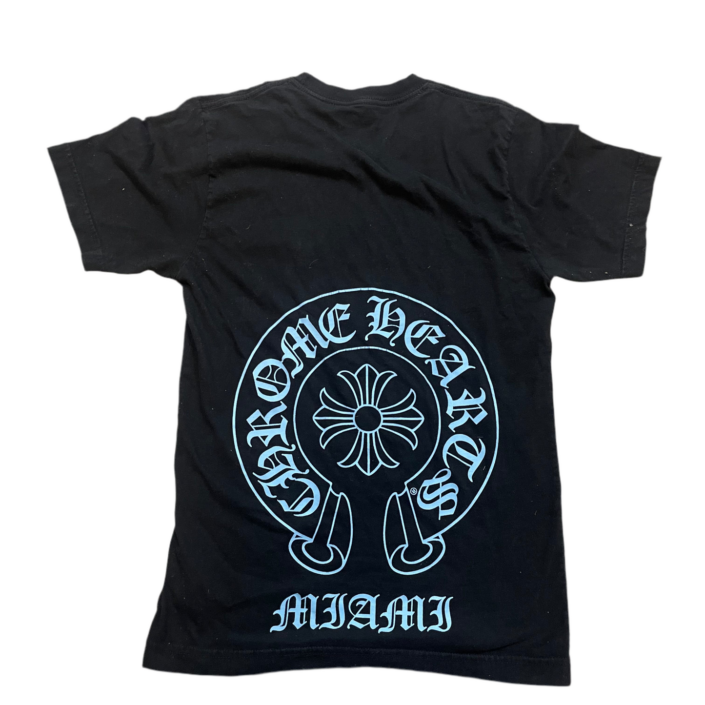 Chrome Hearts Miami Horseshoe Tee Black/Blue