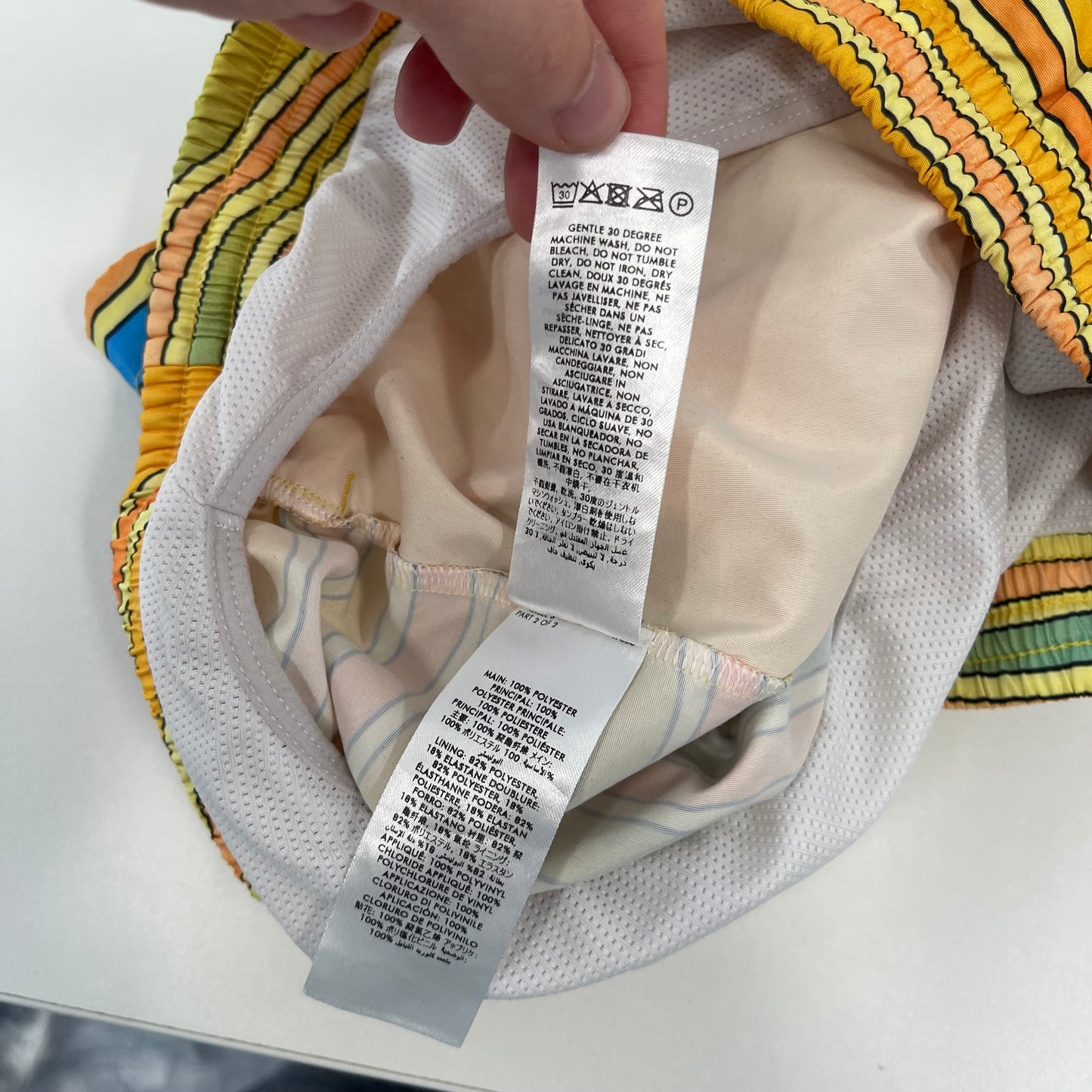 Casa Blanca Paris Ange De Jour Printed Swim Trunks