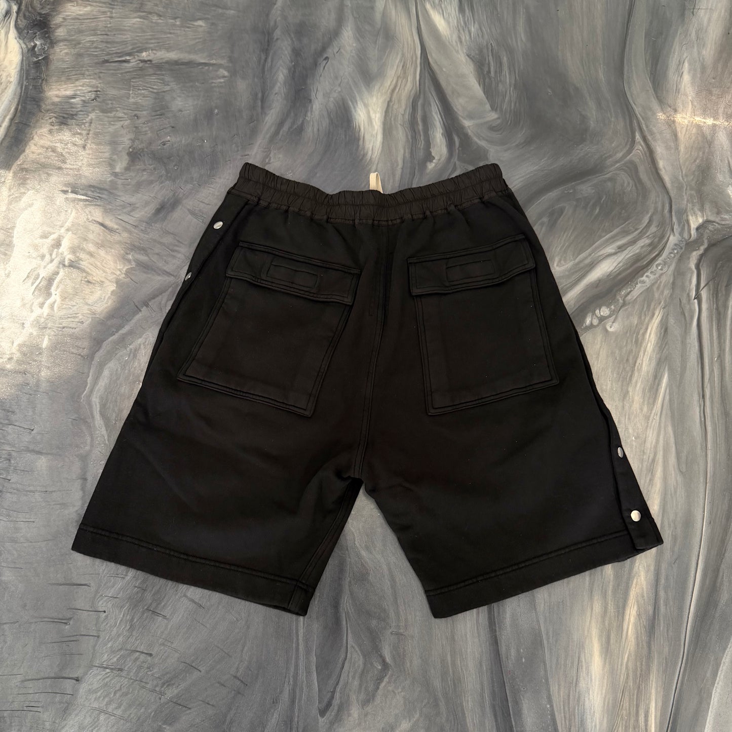 Rick Owen Pusher Shorts Black