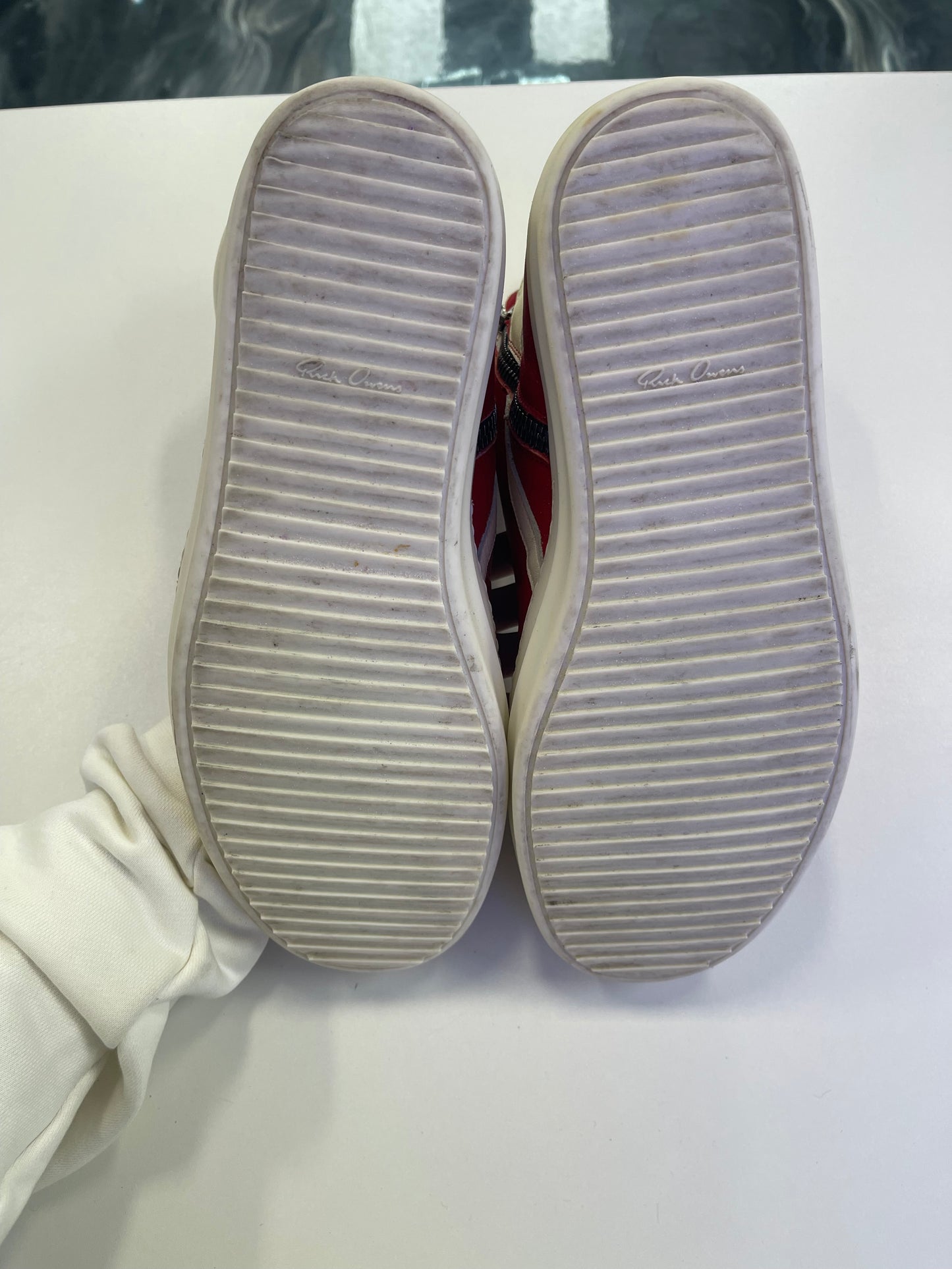 Rick Owens Lido Geobasket
Cardinal Red (USED NO BOX)