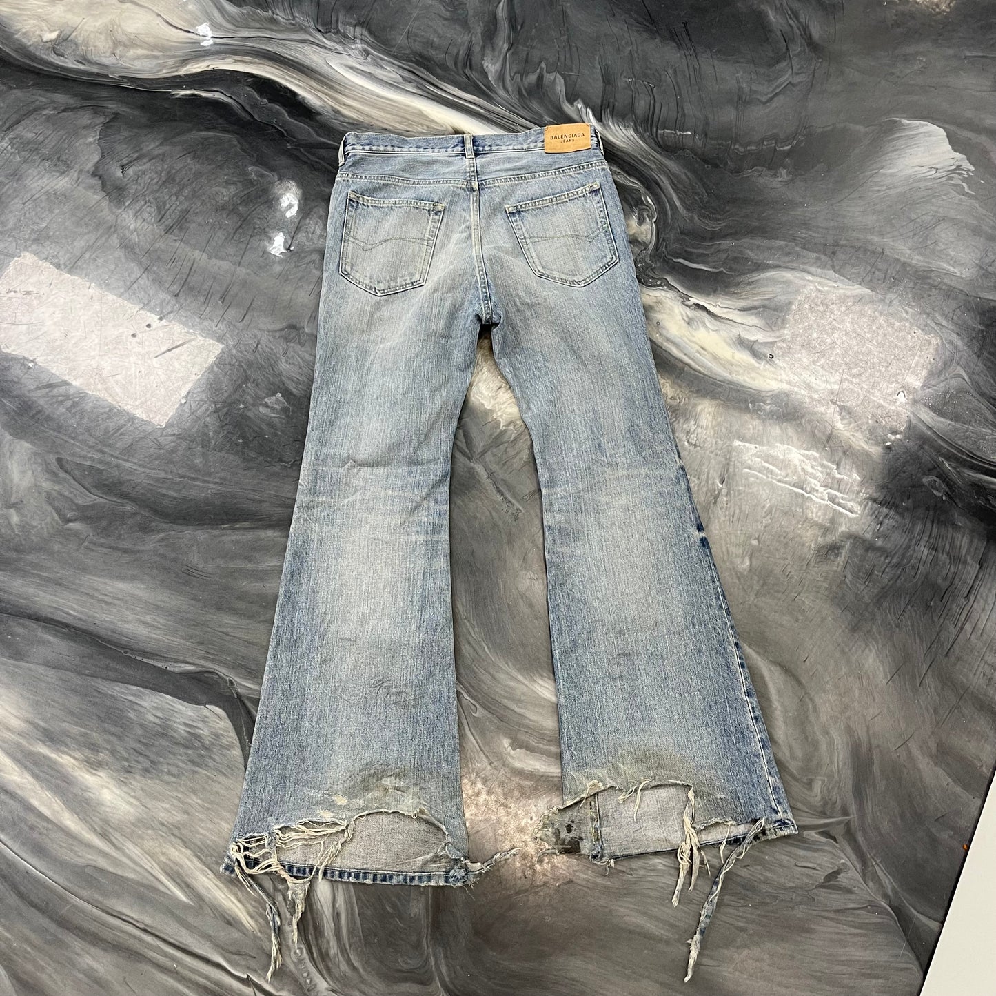 Balenciaga Lost Tape Blue Denim