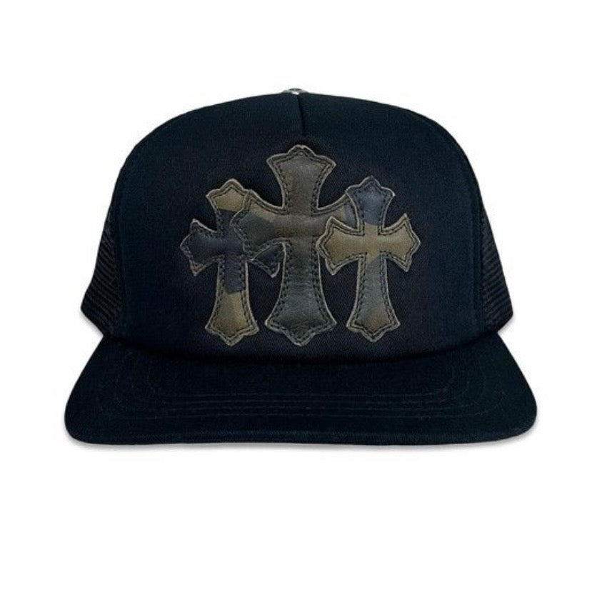 Chrome Hearts Triple Cross
Cemetery Trucker Hat Camo