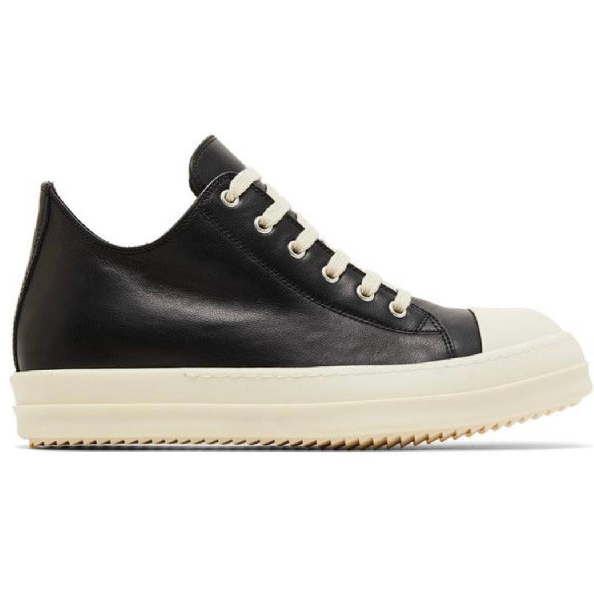 Rick Owens Ramone Porterville Low Black Milk (USED)