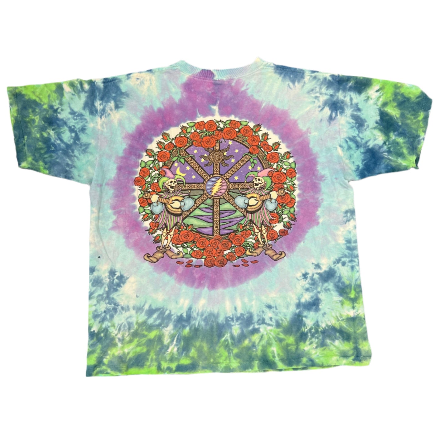 Grateful Dead Tie Dye Skull Tee