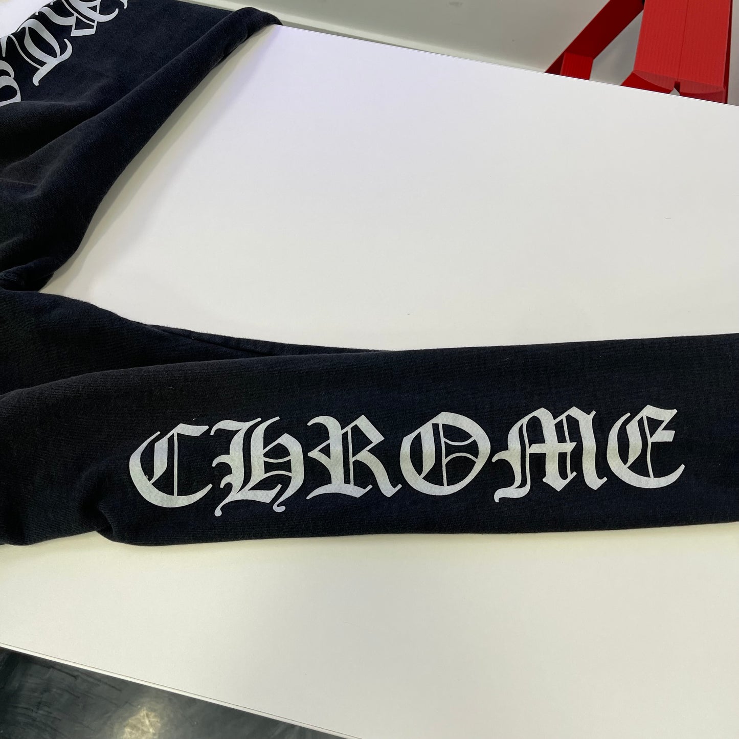 Chrome Hearts Black Horseshoe Logo Sweatpants