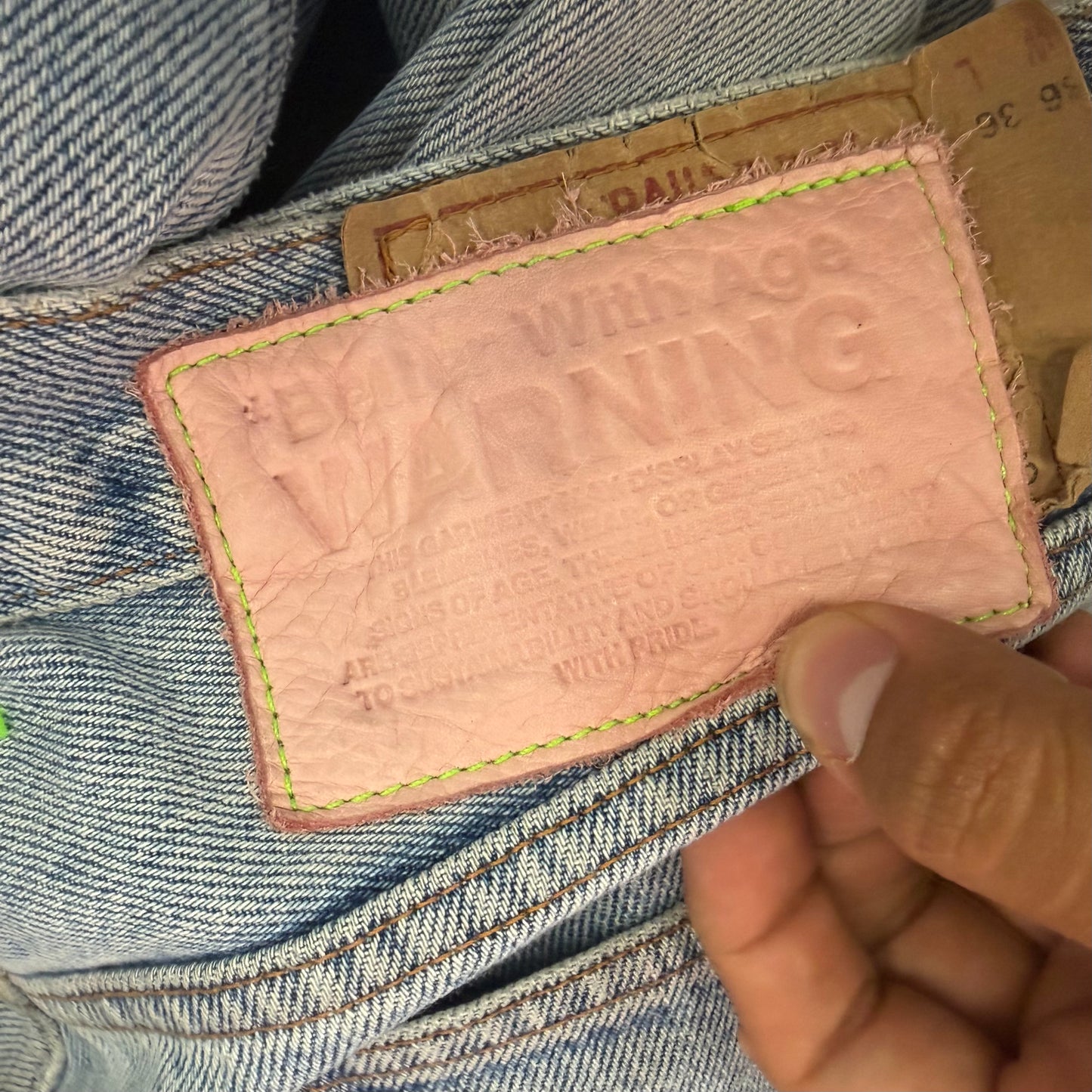 Better With Age Moniker Denim Jeans
