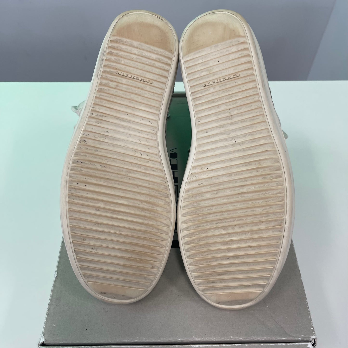 Rick Owens DRKSHDW Strobe Cotton Denim High Toothface Minimal Smile Ramone’s (Used)