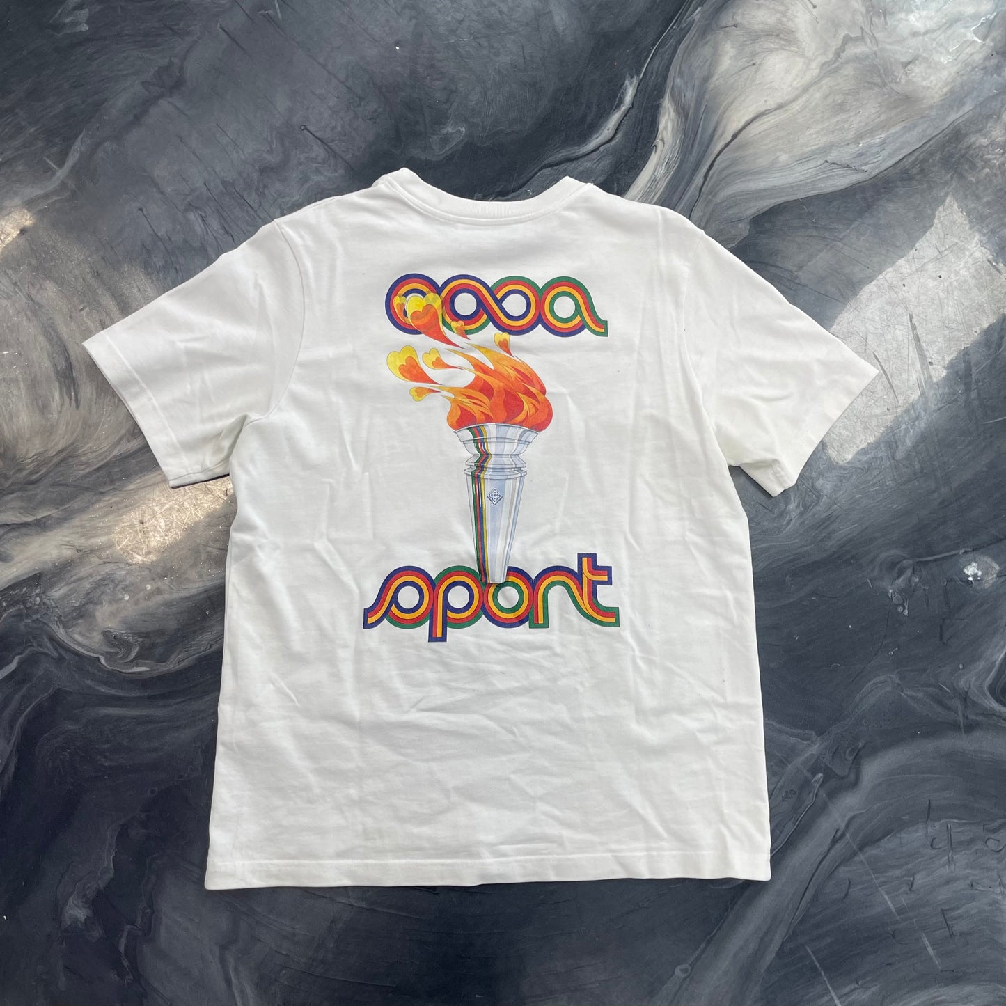 Casa Blanca White Tee La Femme