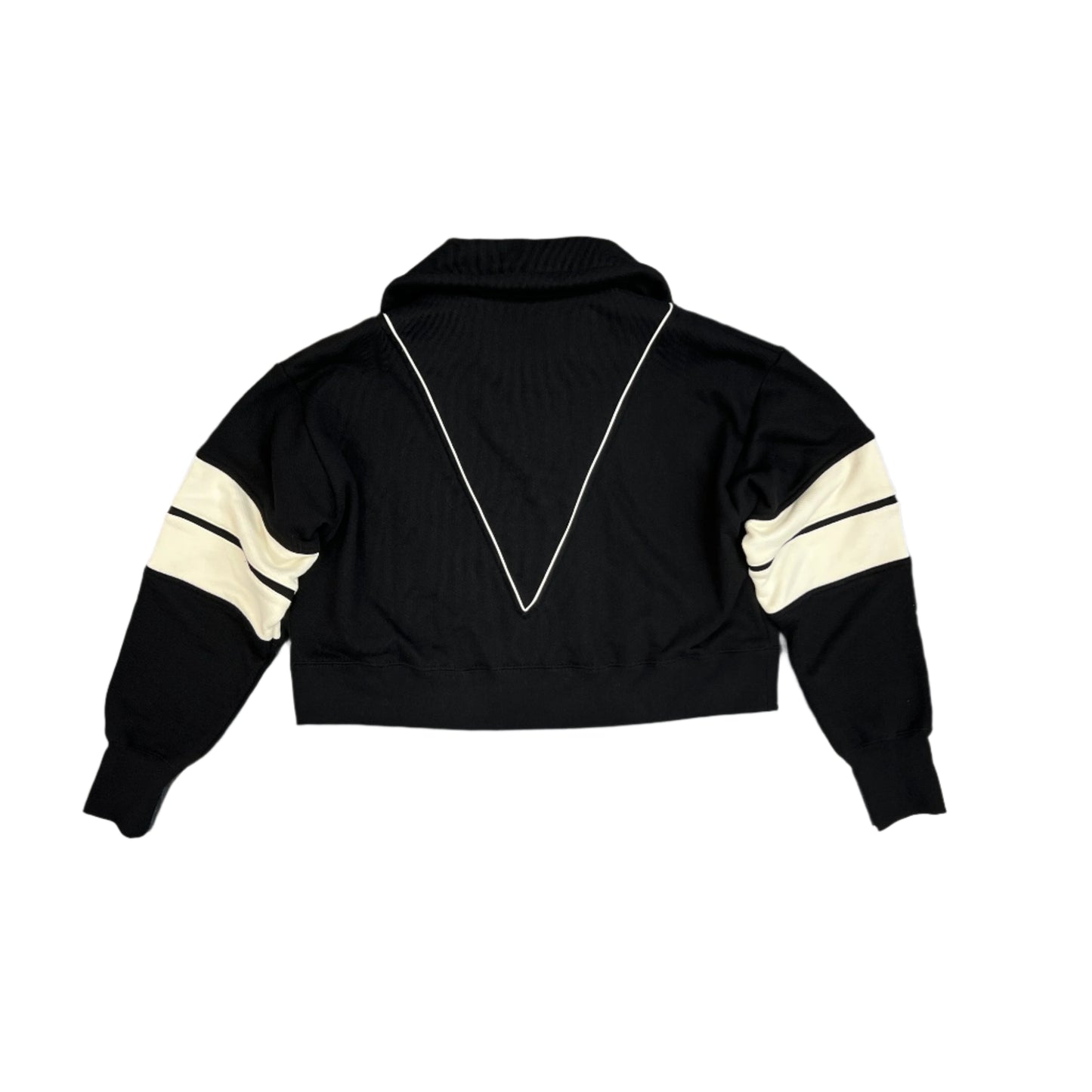 Off-white Main Label Crop Sweatshirt Black 2013 women’s