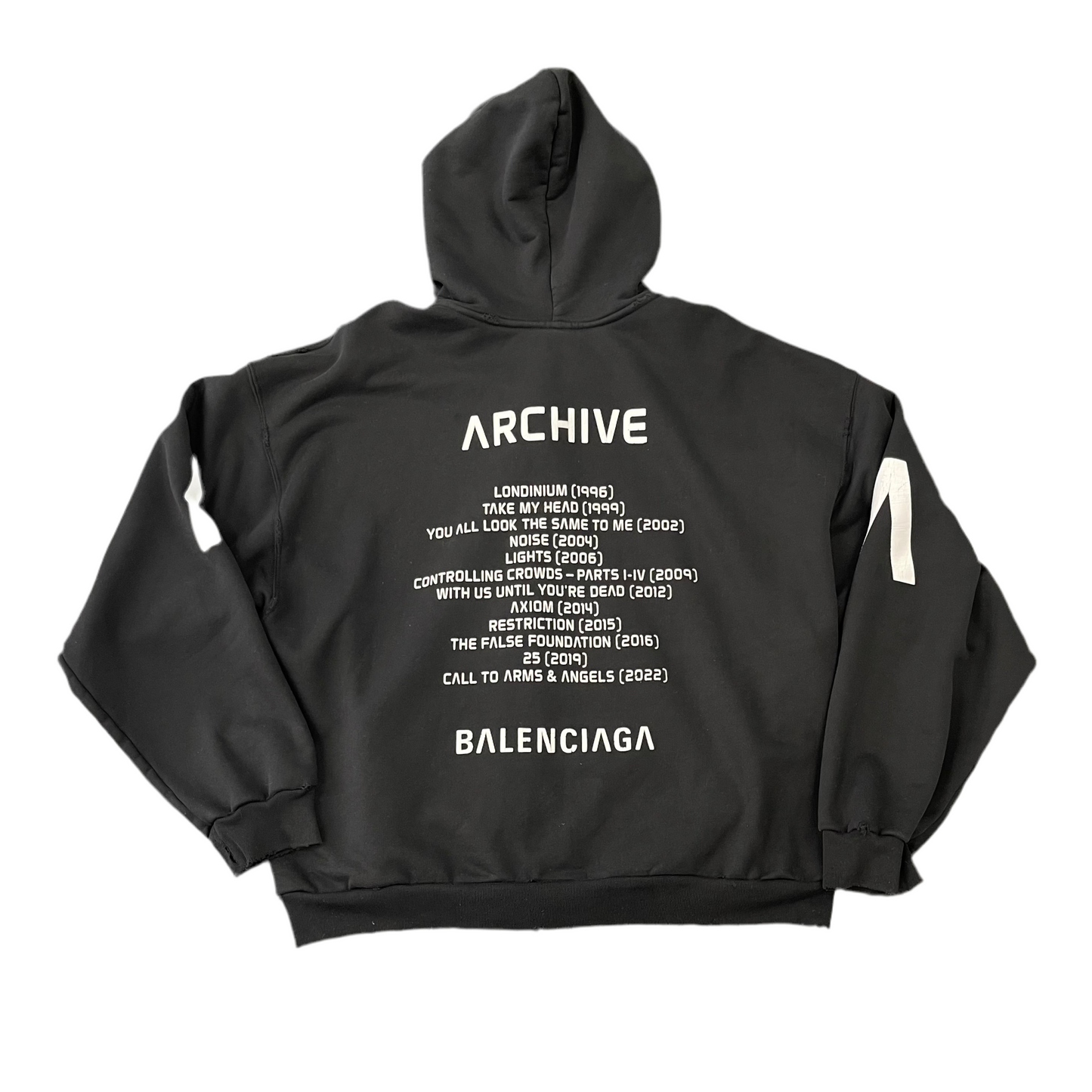 Balenciaga Archive Music Hoodie 2023