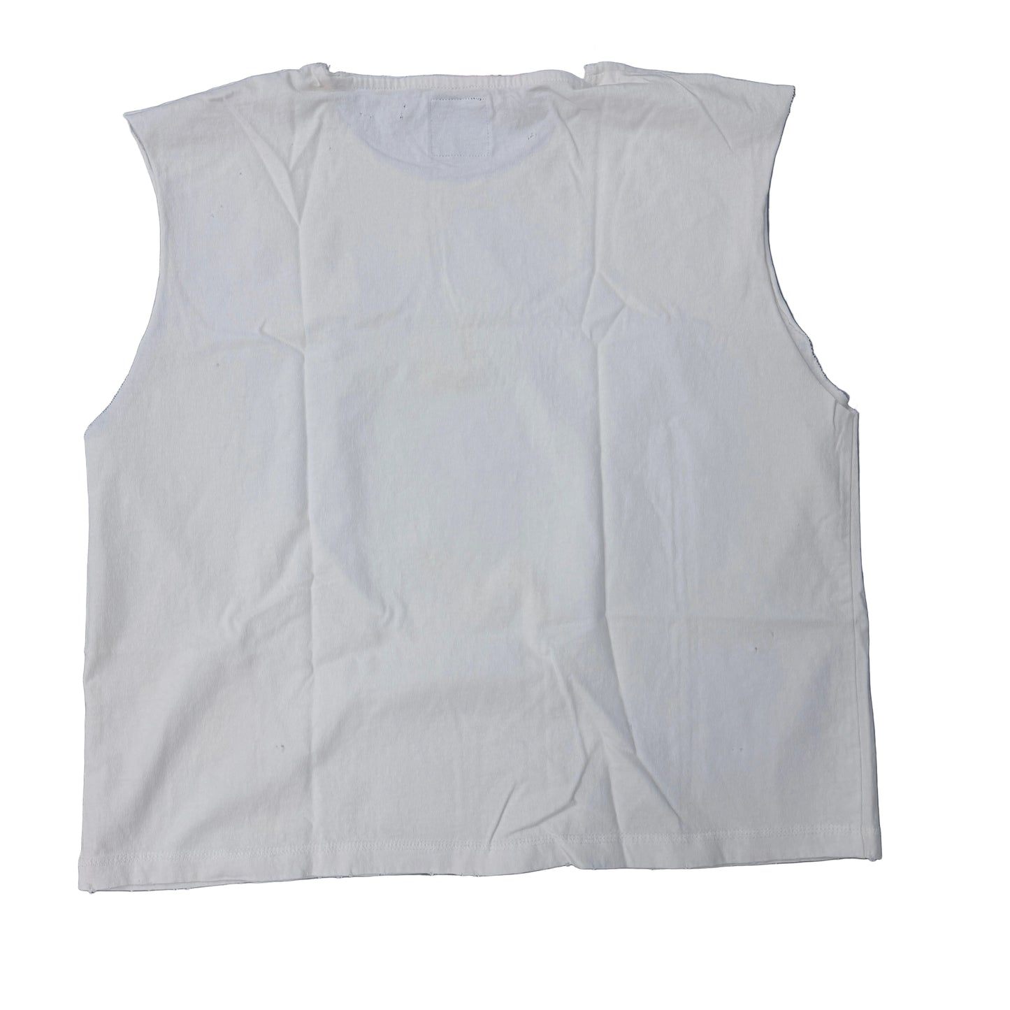 AMIS ET FLEURS "Mission T.S." cutoff T-shirt