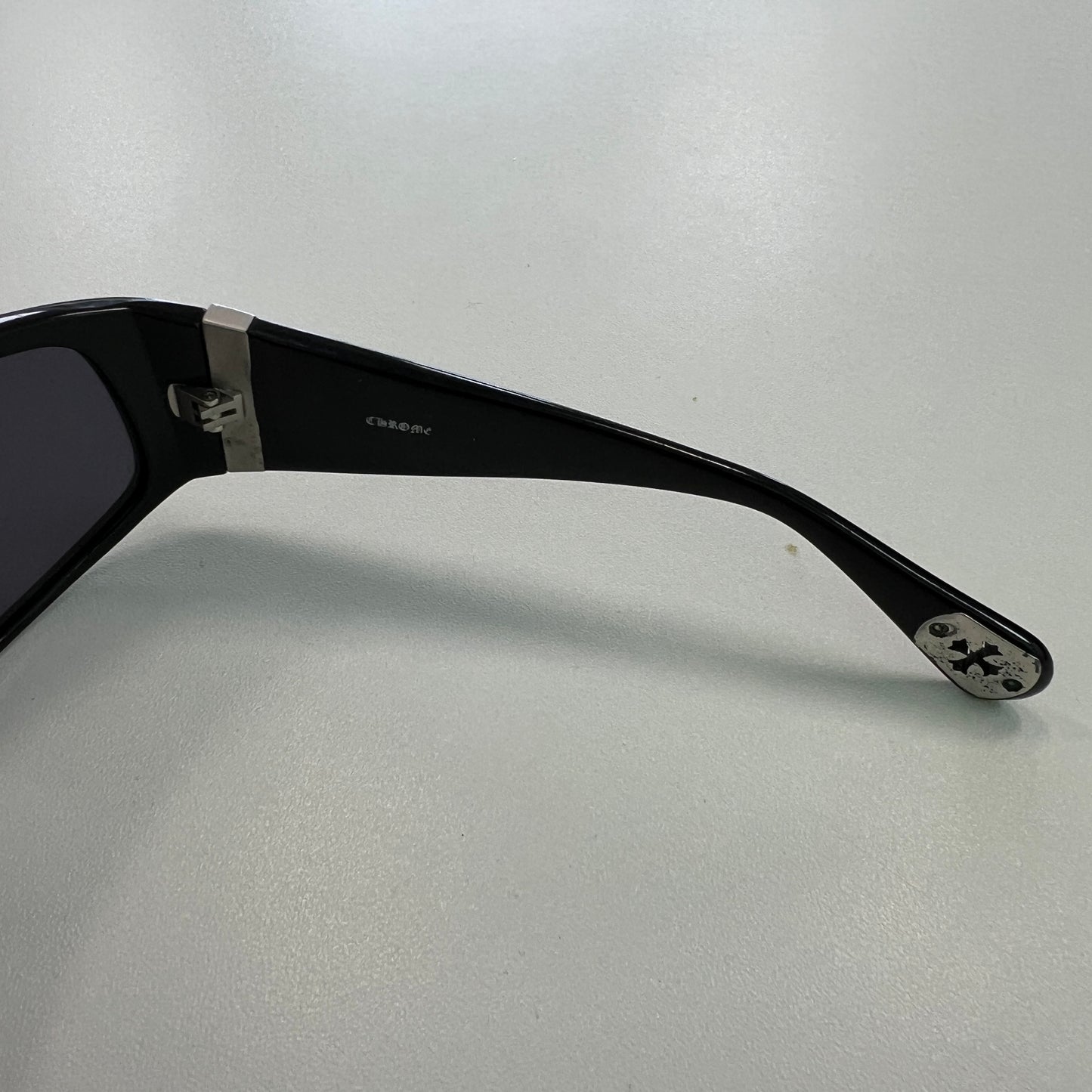 Chrome Hearts Hard James Black Glasses