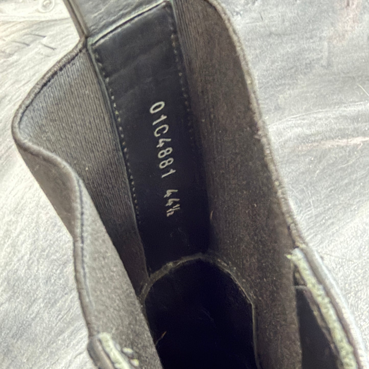 Rick Owens Beatle Bozo Tractor Black Clear (Used)(No Box)