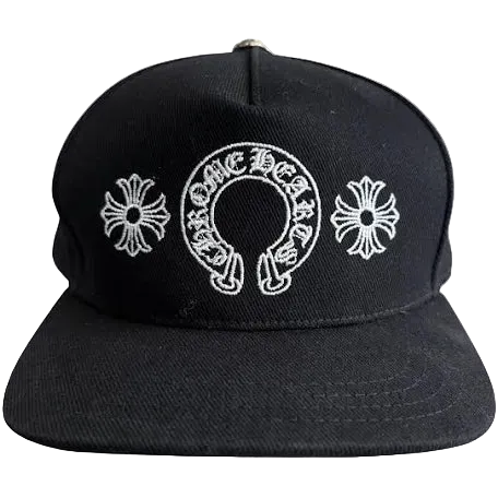 Chrome Hearts Horseshoe Denim Baseball Hat
