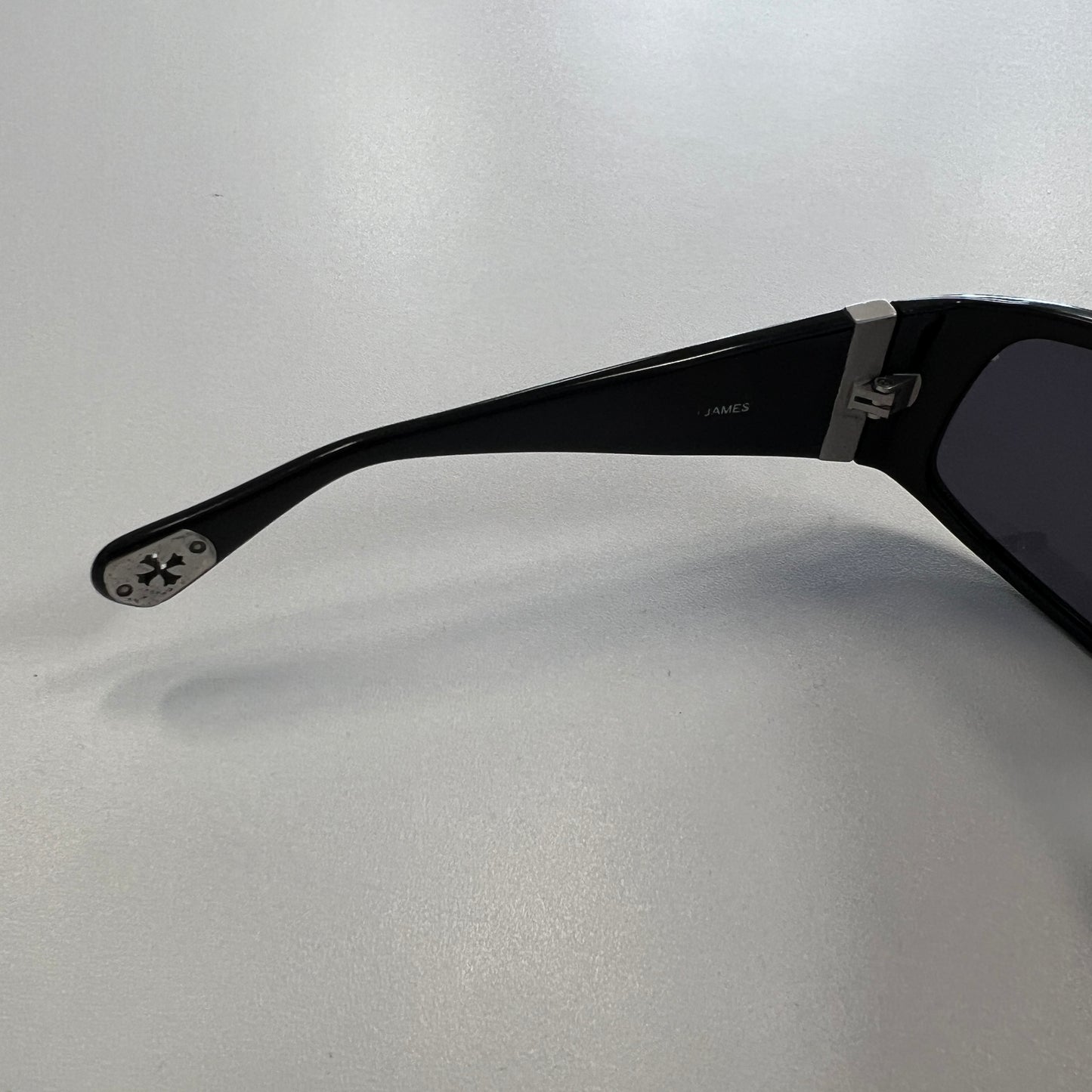 Chrome Hearts Hard James Black Glasses