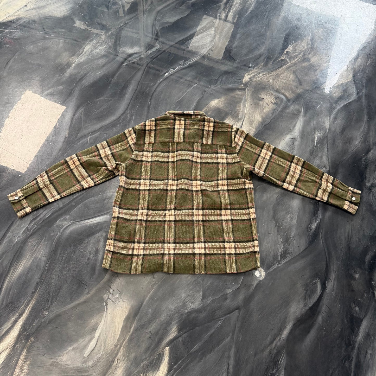 Sinclair Tackle Twill Flannel Olive Green