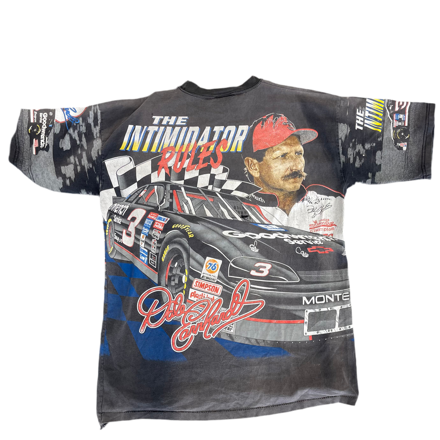 Vintage Dale Earnhardt Tee All Over Print