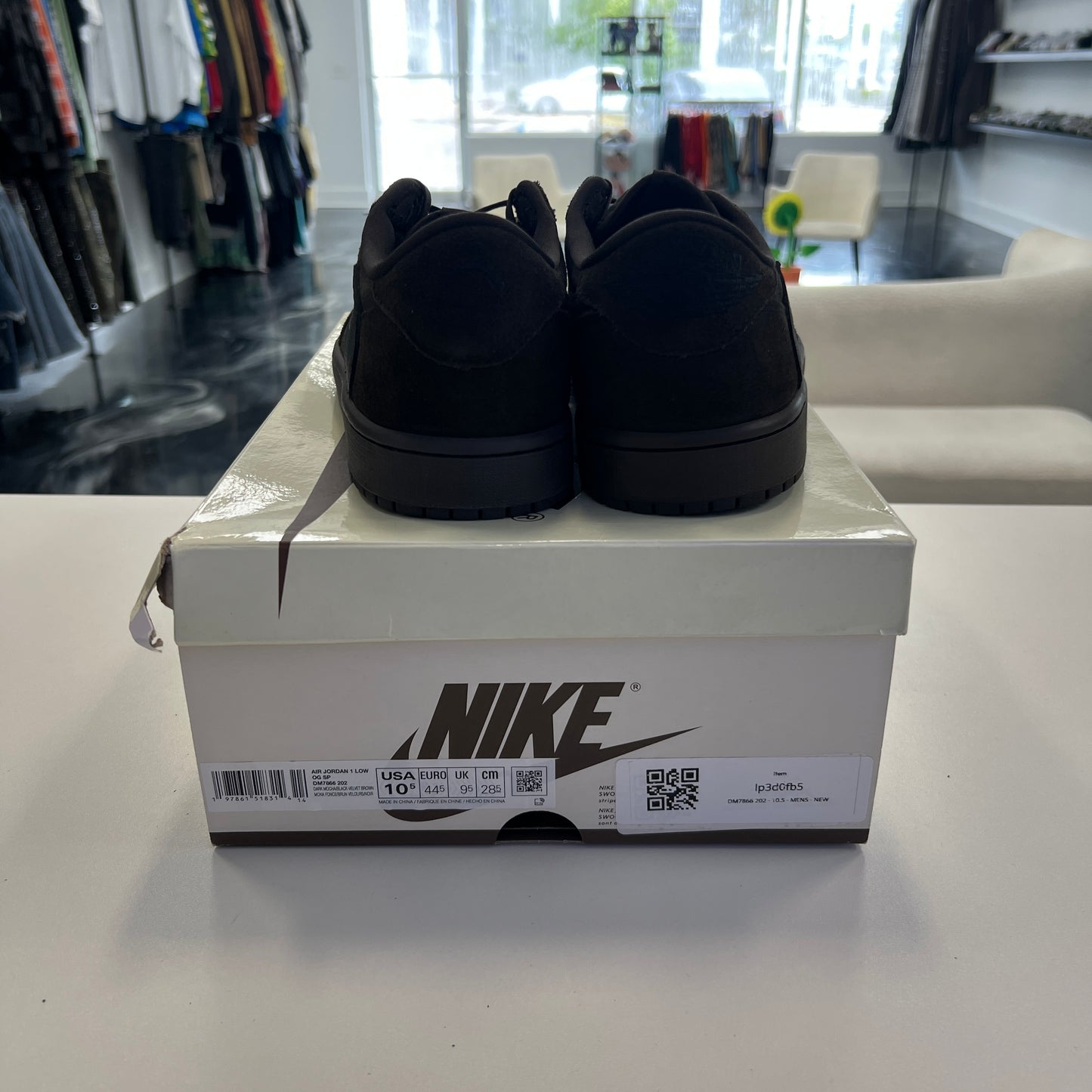 Jordan 1 Retro Low OG SP Travis Scott Velvet Brown (Used)