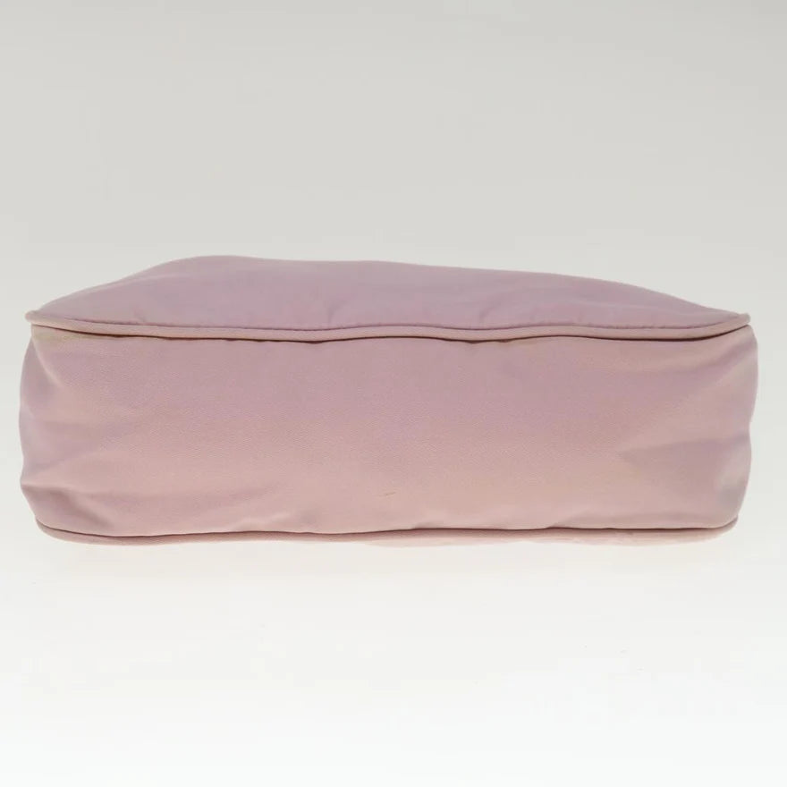 PRADA Hand Bag Nylon Pink