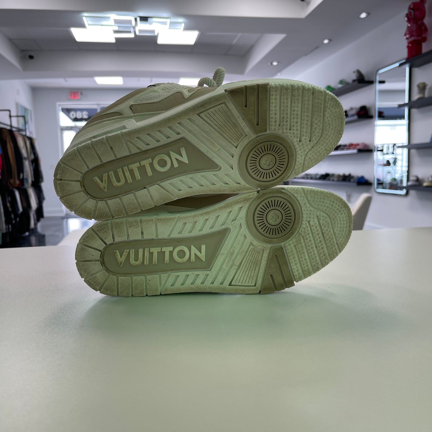 Louis Vuitton Skate Sneaker White/Beige (USED NO BOX)