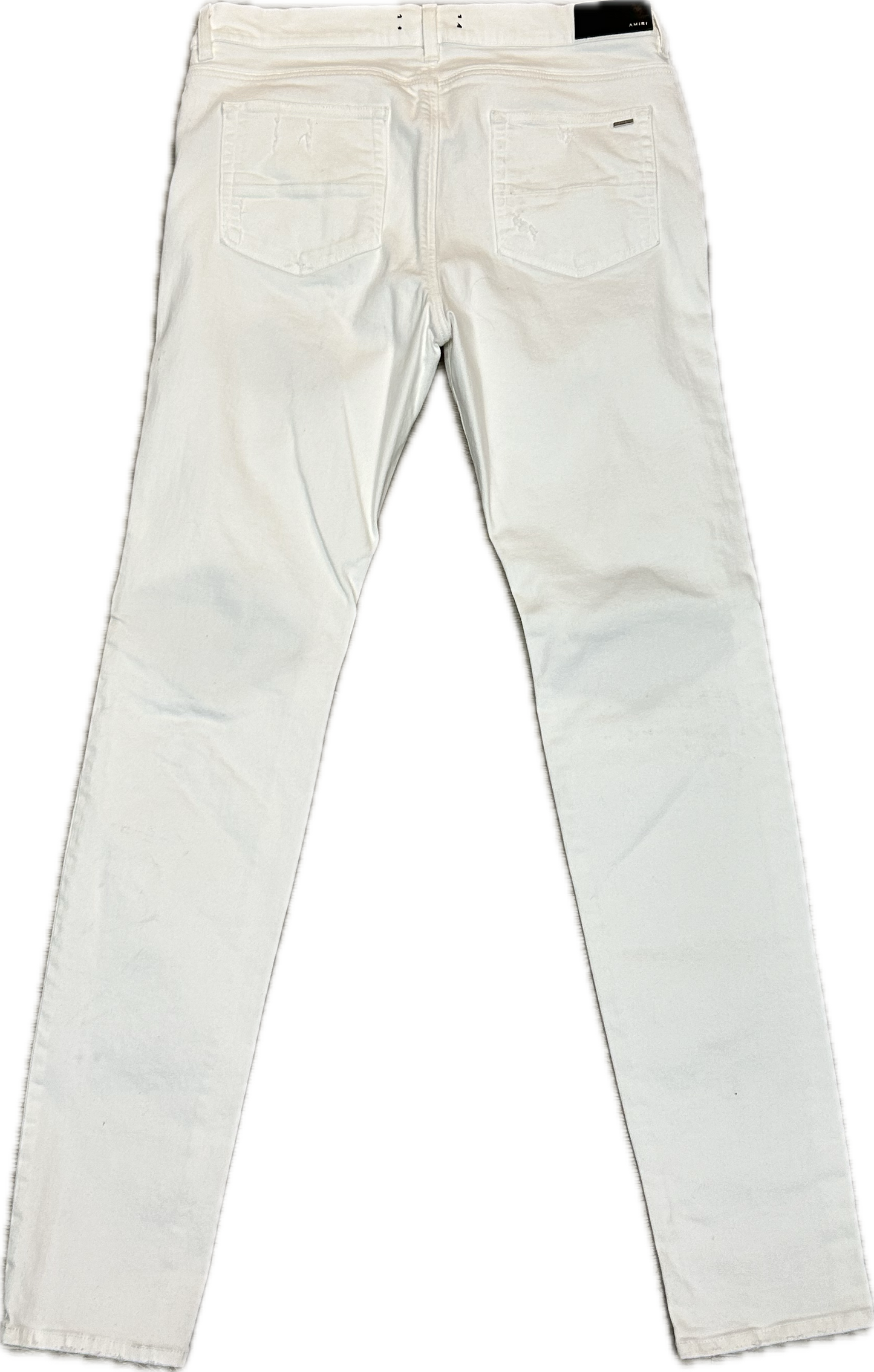 Amiri MX1 Jeans White/White