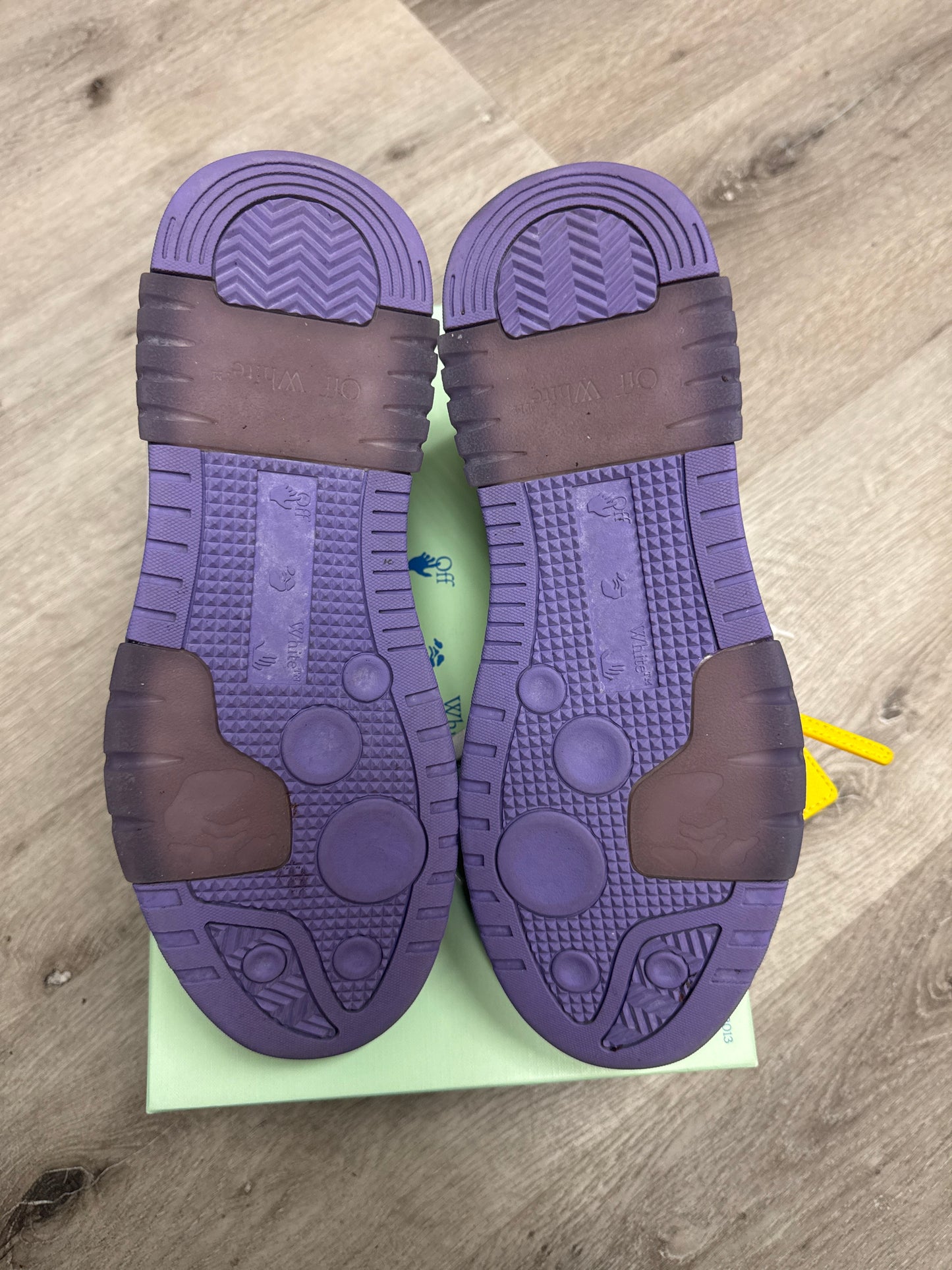Off-White Out of Office Low 'Purple Yellow' (USED)