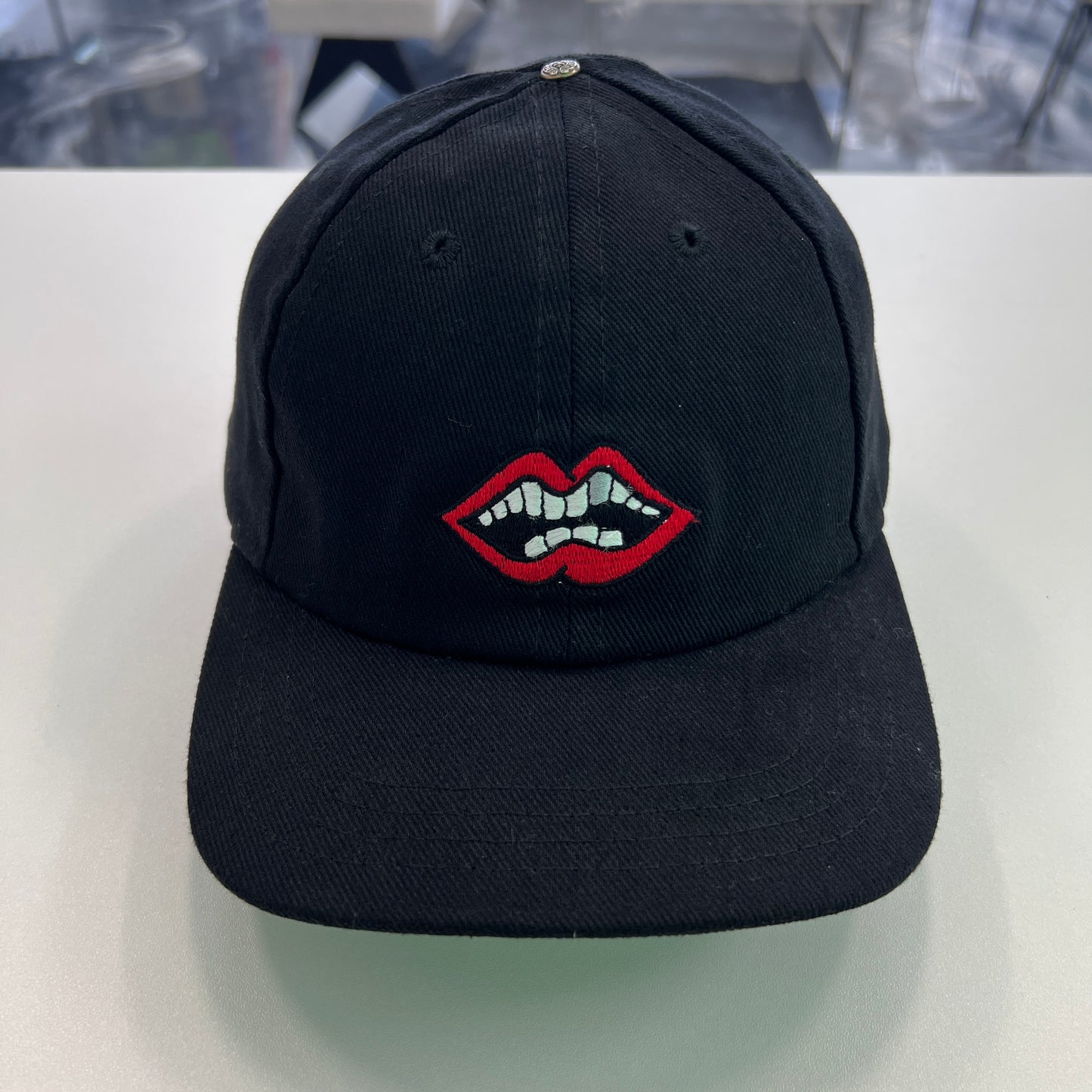 Chrome Hearts Mini Chomper Patch Gunslinger Buckle Dad Hat