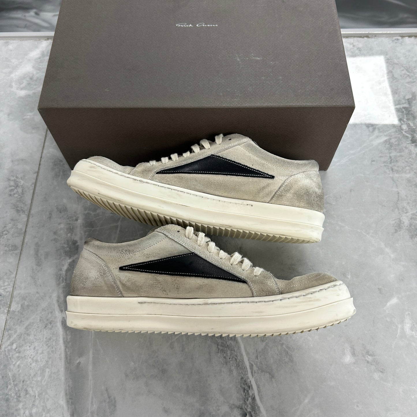 Rick Owens Luxor Vintage Low Milk Black (Used)