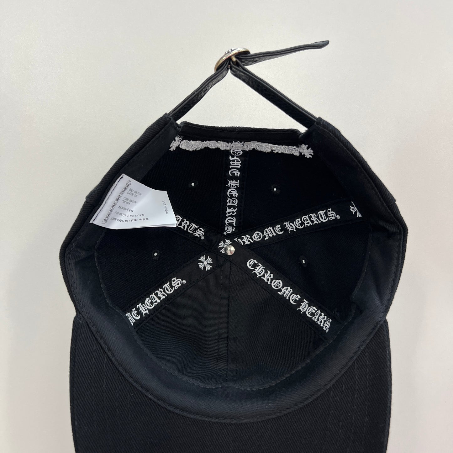 Chrome Hearts Mini Chomper Patch Gunslinger Buckle Dad Hat