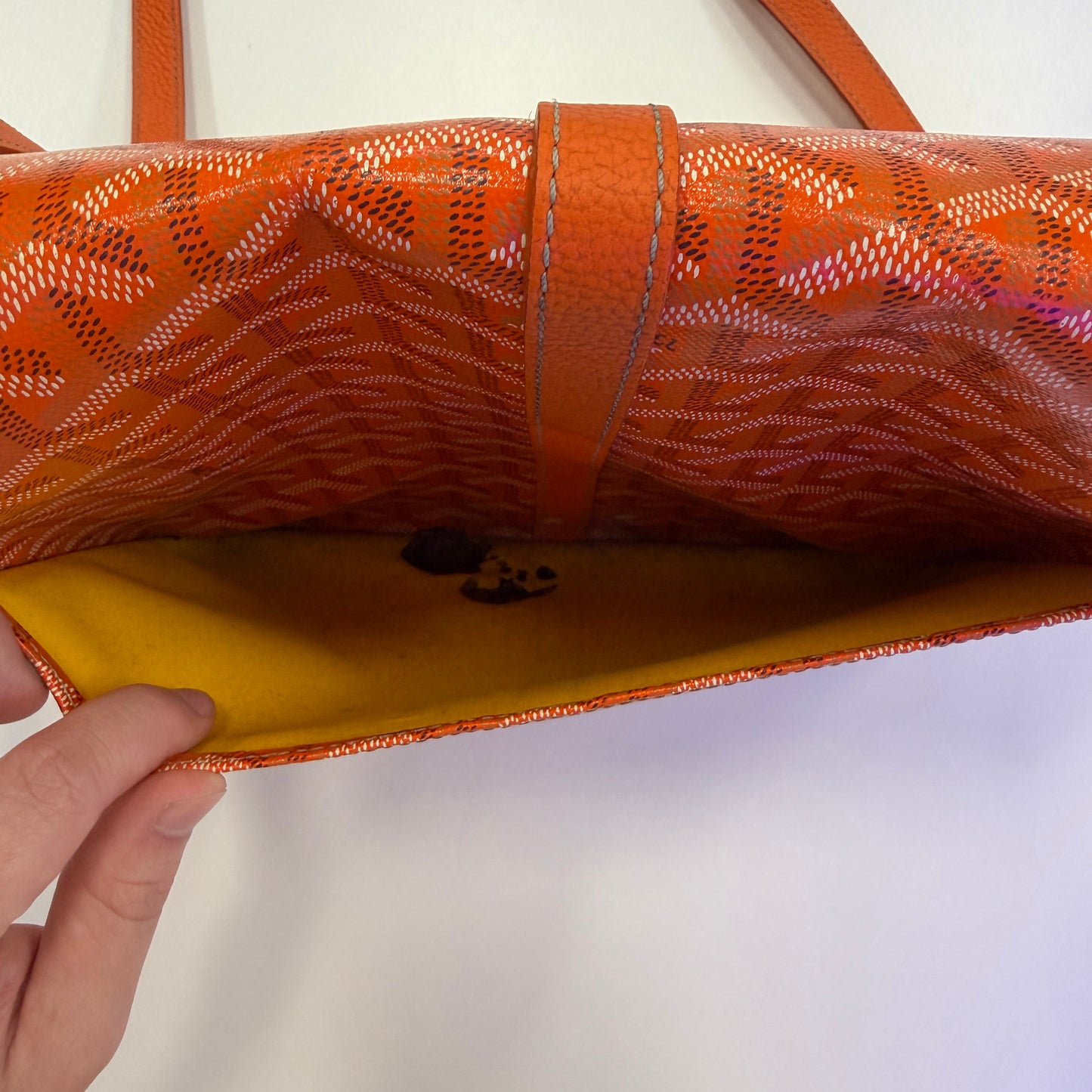 Goyard Belvedere II MM Messenger Bag Orange