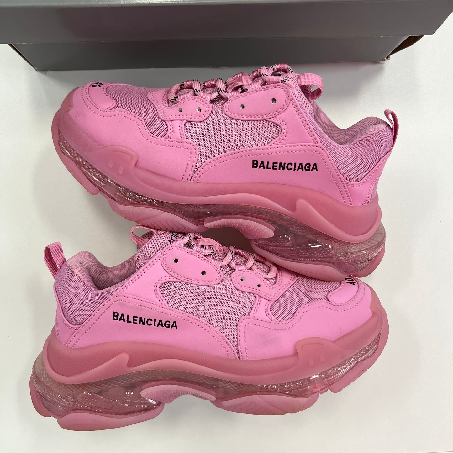 Balenciaga Triple S Pink Clear Sole (USED)