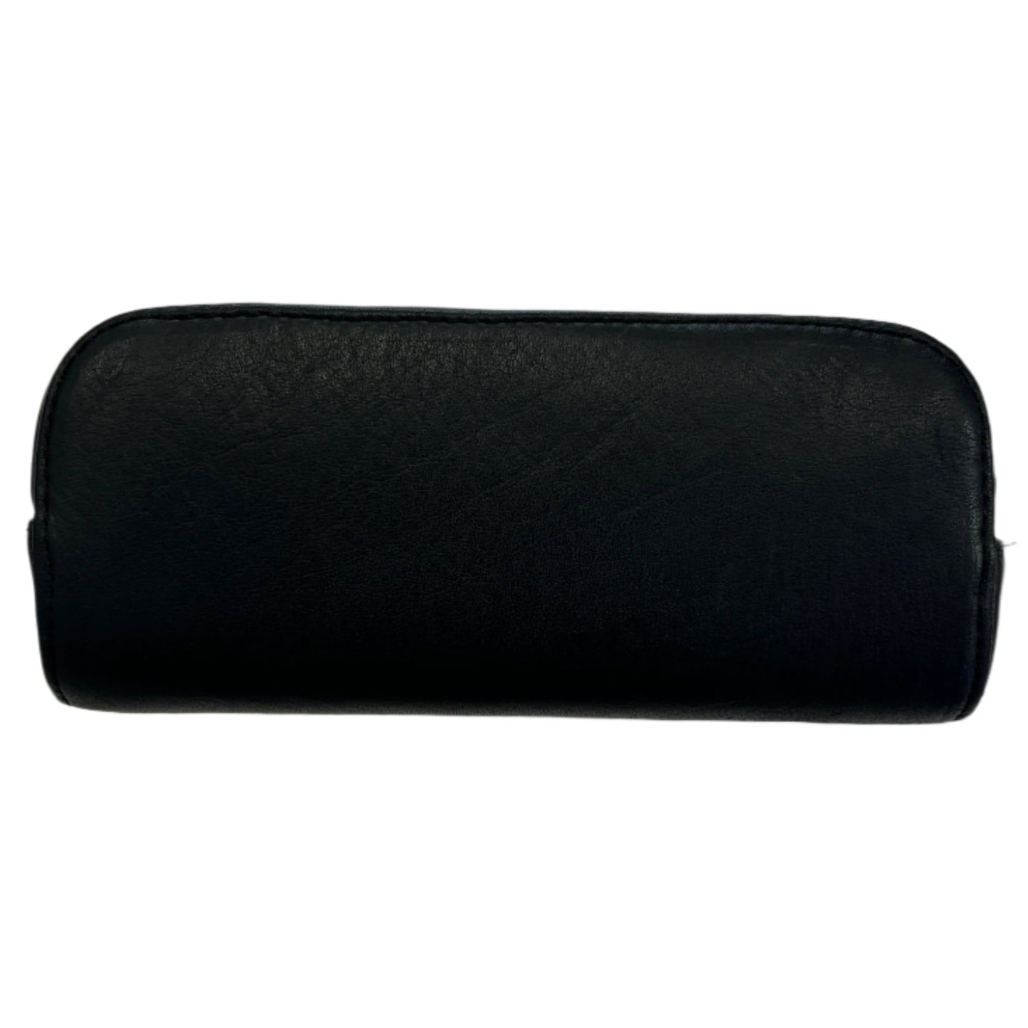 Chrome Hearts Black Leather Glasses Case