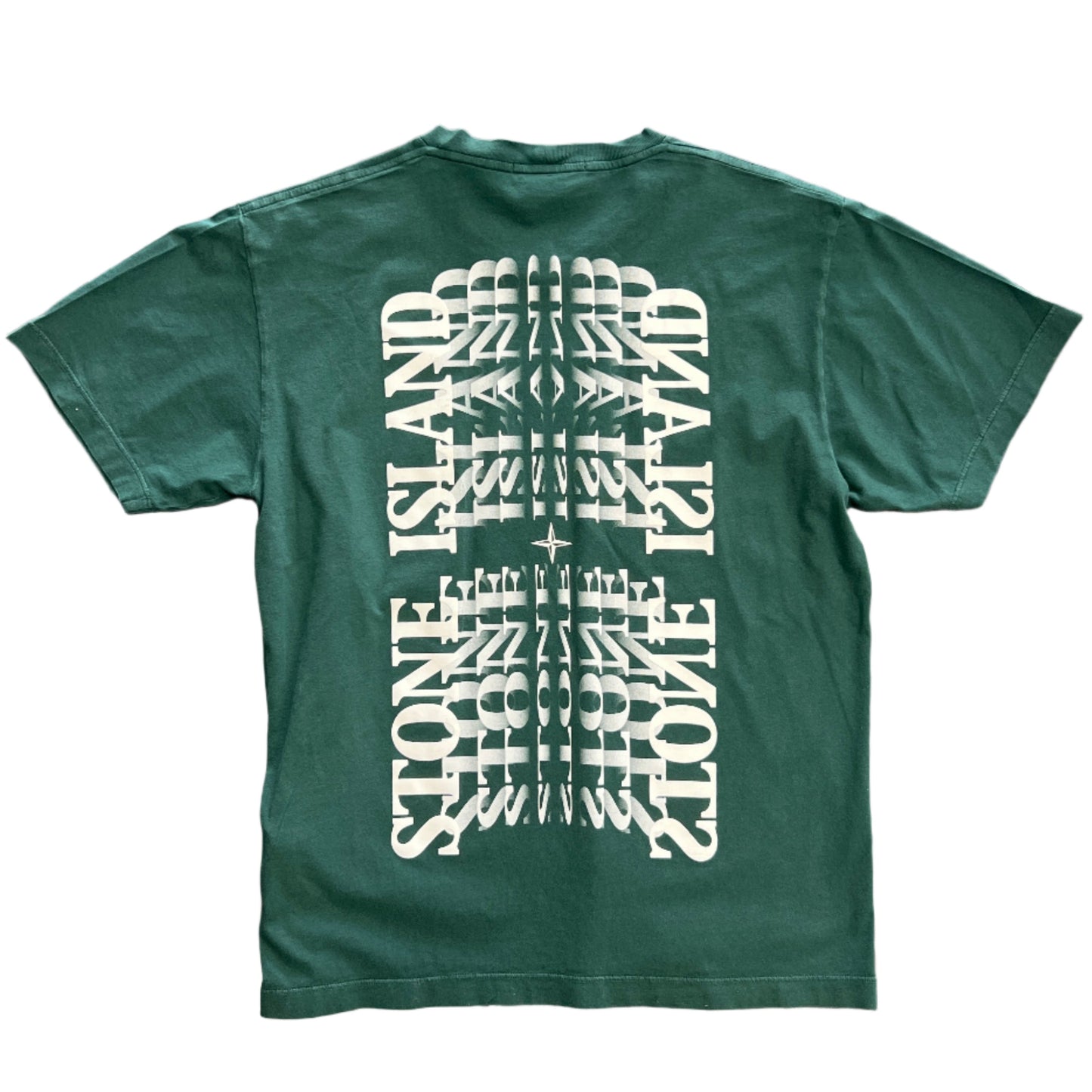 Stone Island Lettering One Tee Green