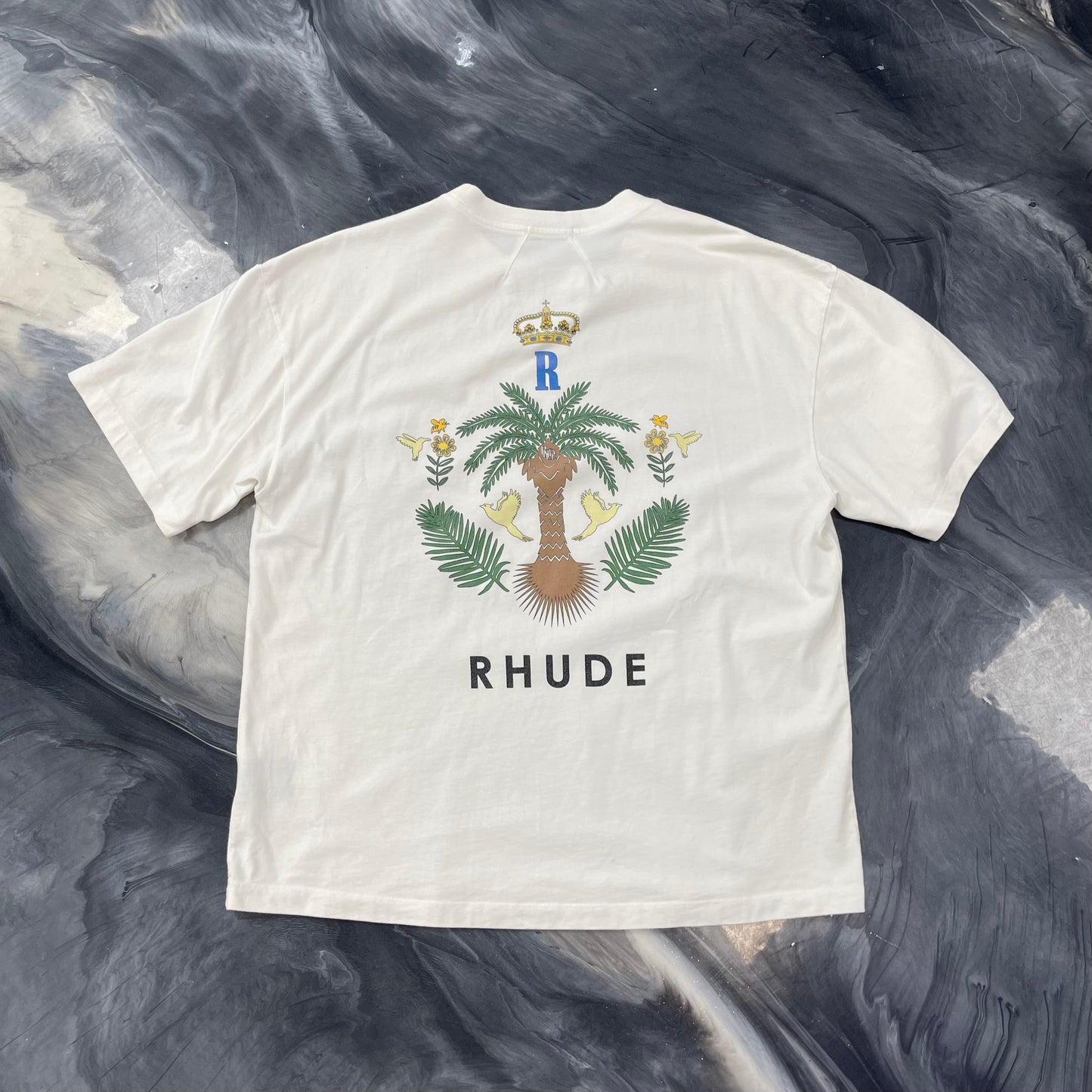 Rhude Moonlight Tropics Tee
Vintage White
