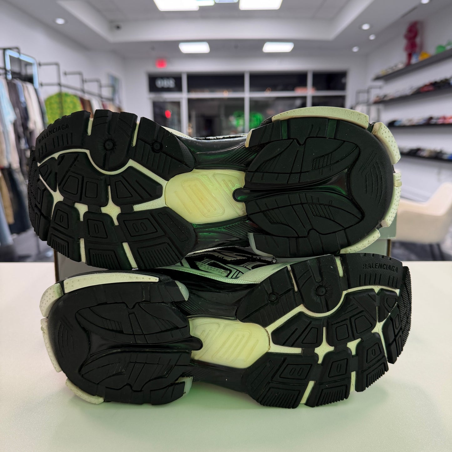 Balenciaga Runner Sneaker Black & White (Used)