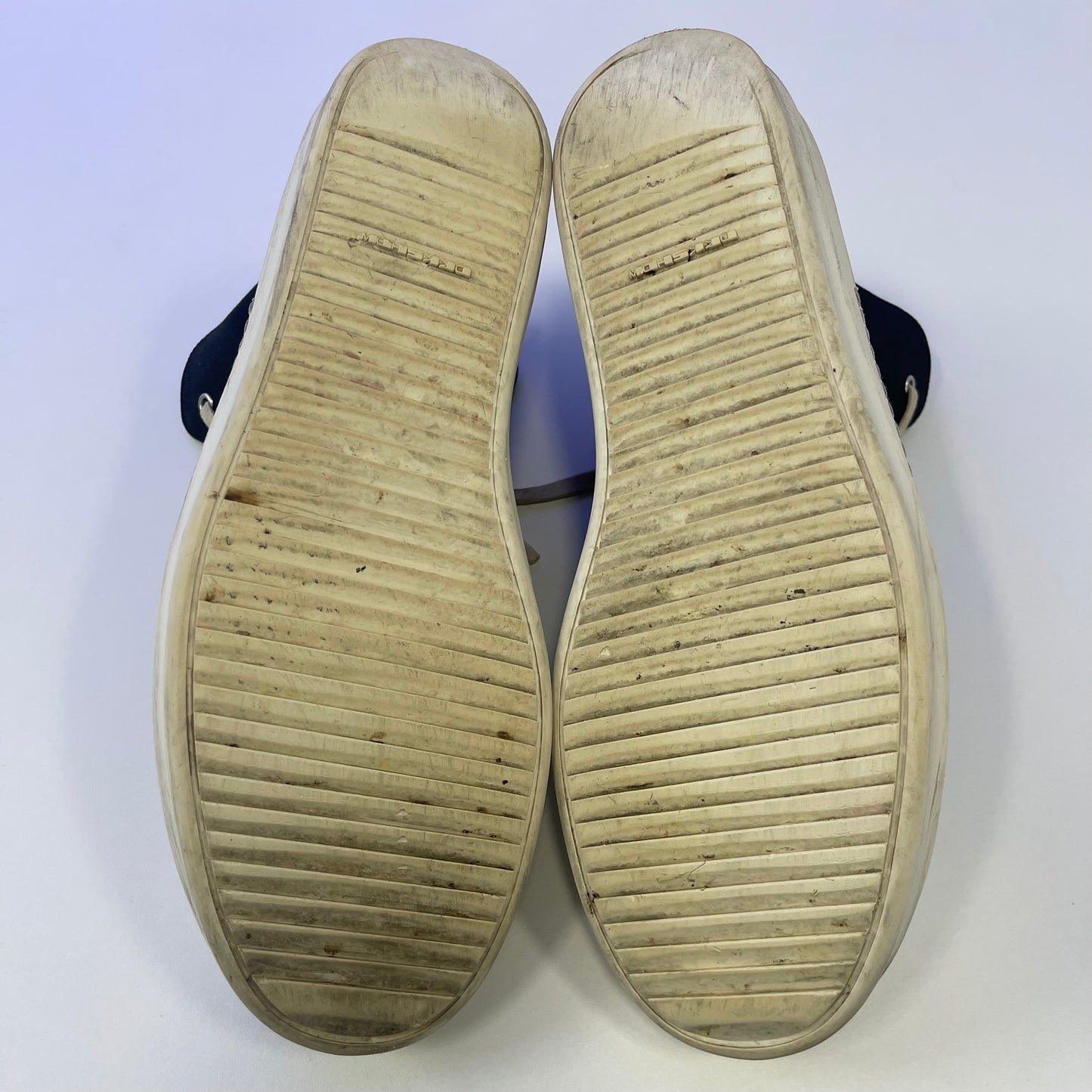 Rick Owens DRKSHDW Canvas Ramones (USED NO BOX)