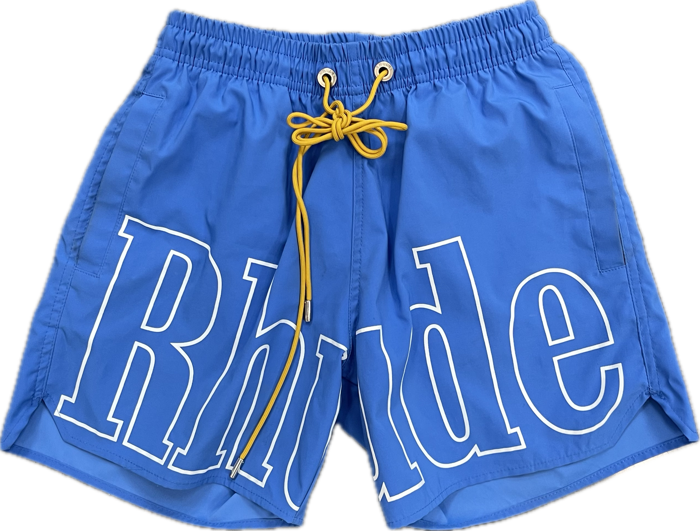 Rhude Logo Swim Trunk 'Blue'