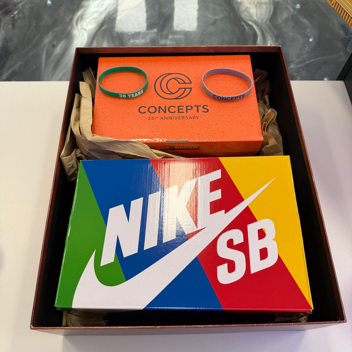 Nike SB Dunk Low Concepts Orange Lobster (Special Box)