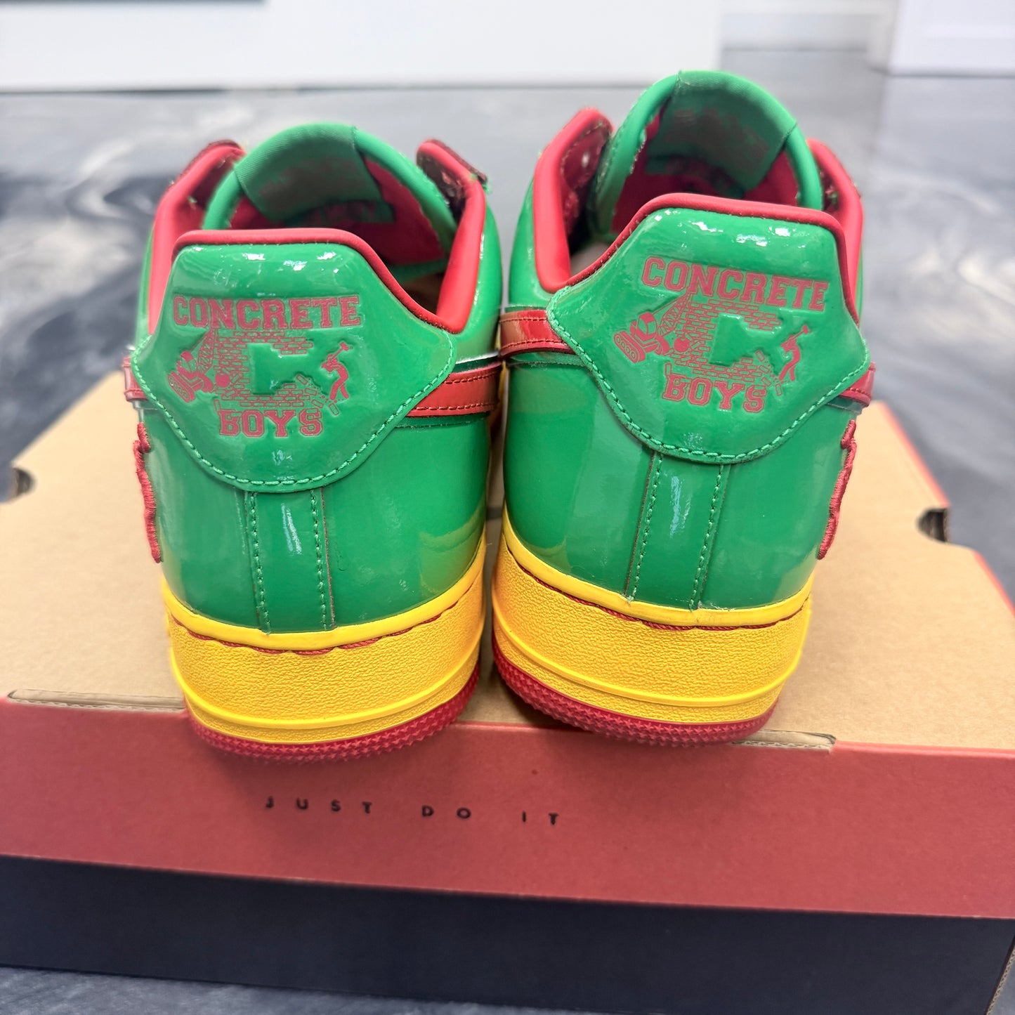 Nike Air Force 1 Low Lil Yachty Concrete Boys Lucky Green (USED)