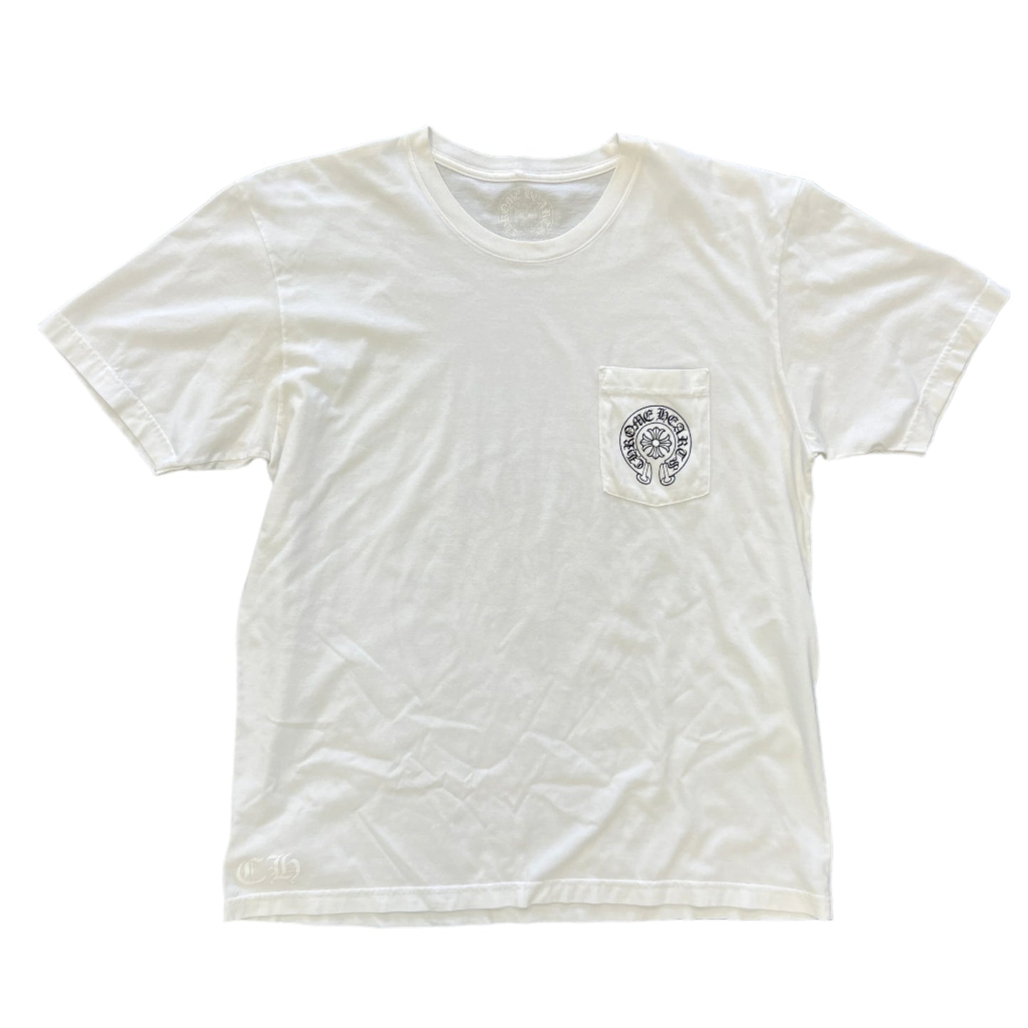 Chrome Hearts Miami Horseshoe Logo T-Shirt
