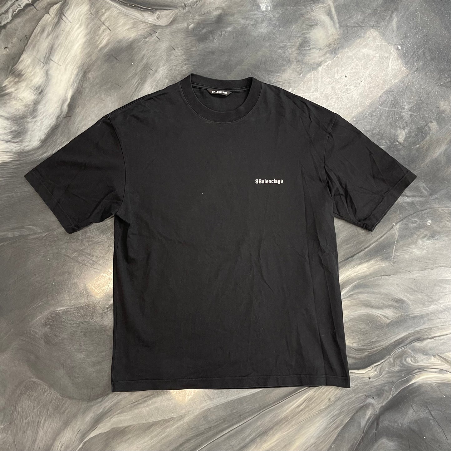Balenciaga BB Embroidered Tee