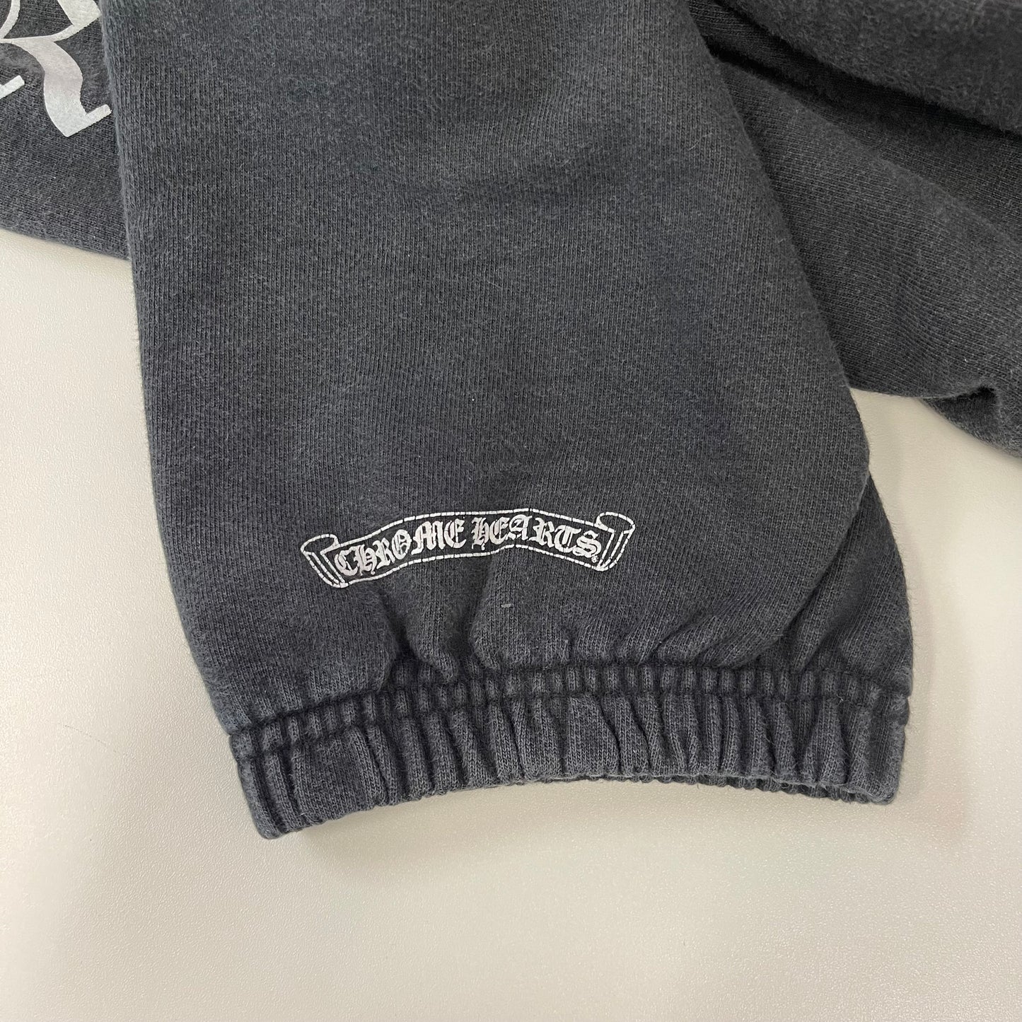 Chrome Hearts Black Horseshoe Logo Sweatpants